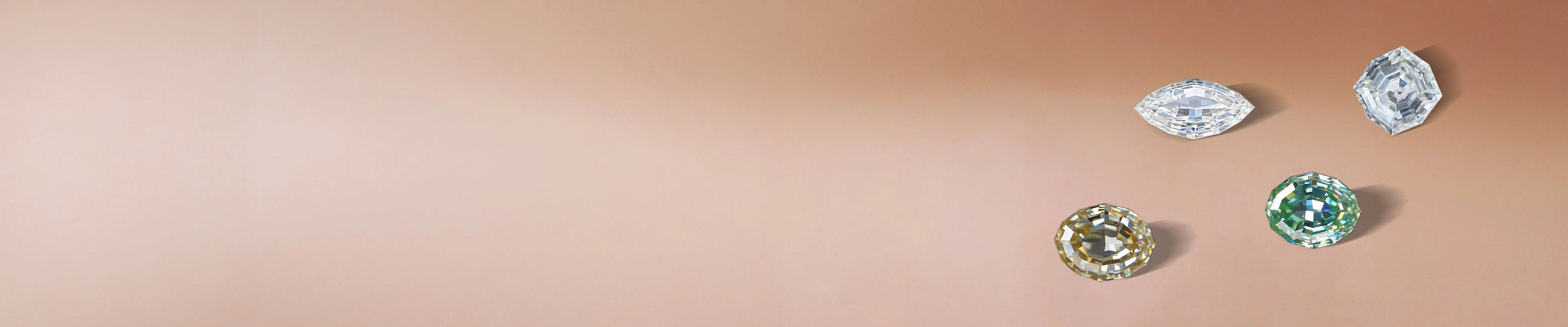 Step cut moissanite stones for a sophisticated look