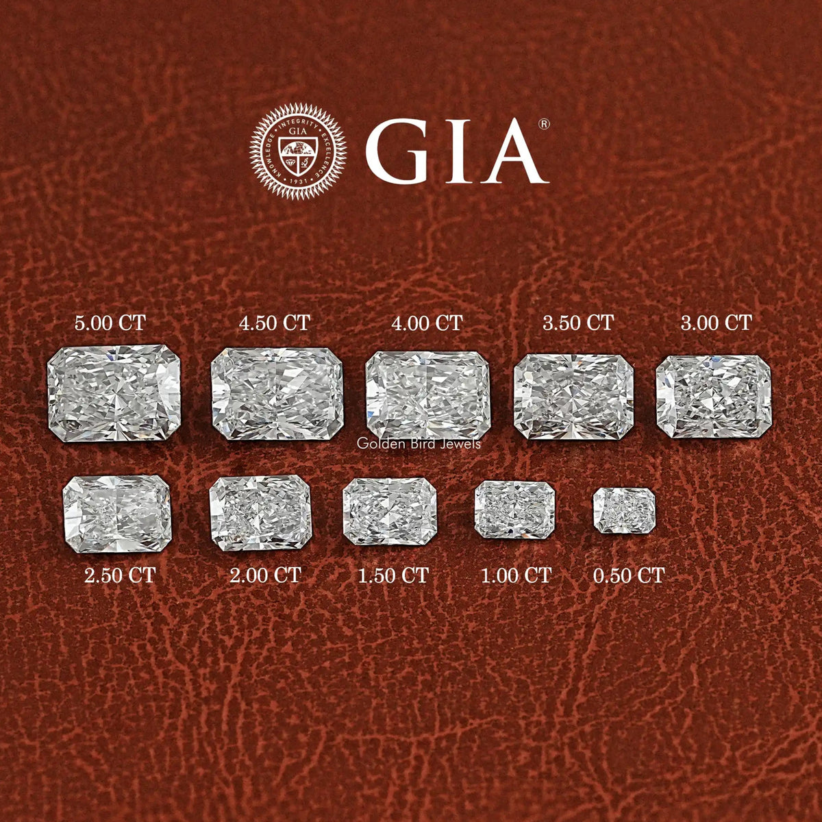 GIA Certified Radiant Loose Lab Diamond