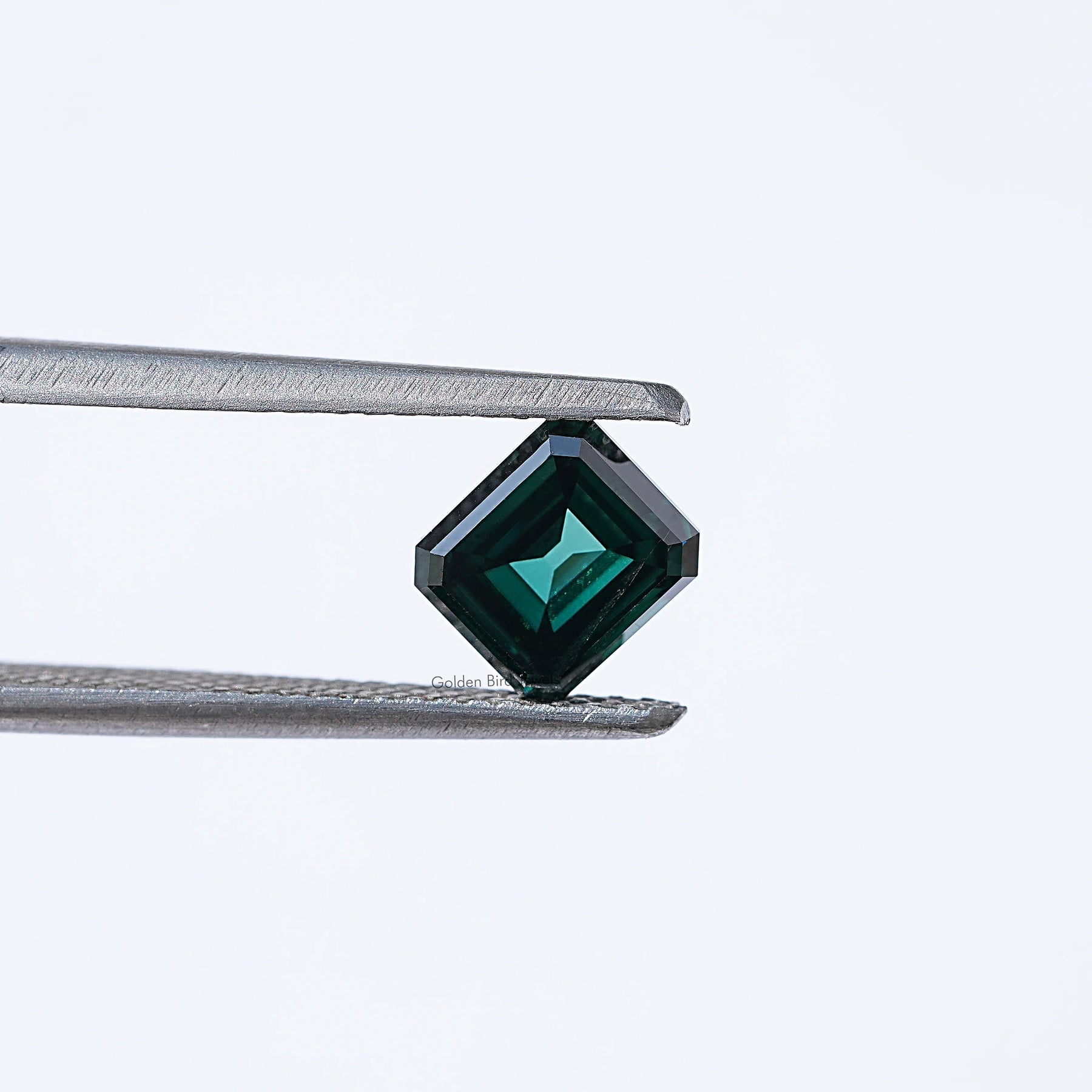 View Of Old mine Asscher Cut Loose Moissanite