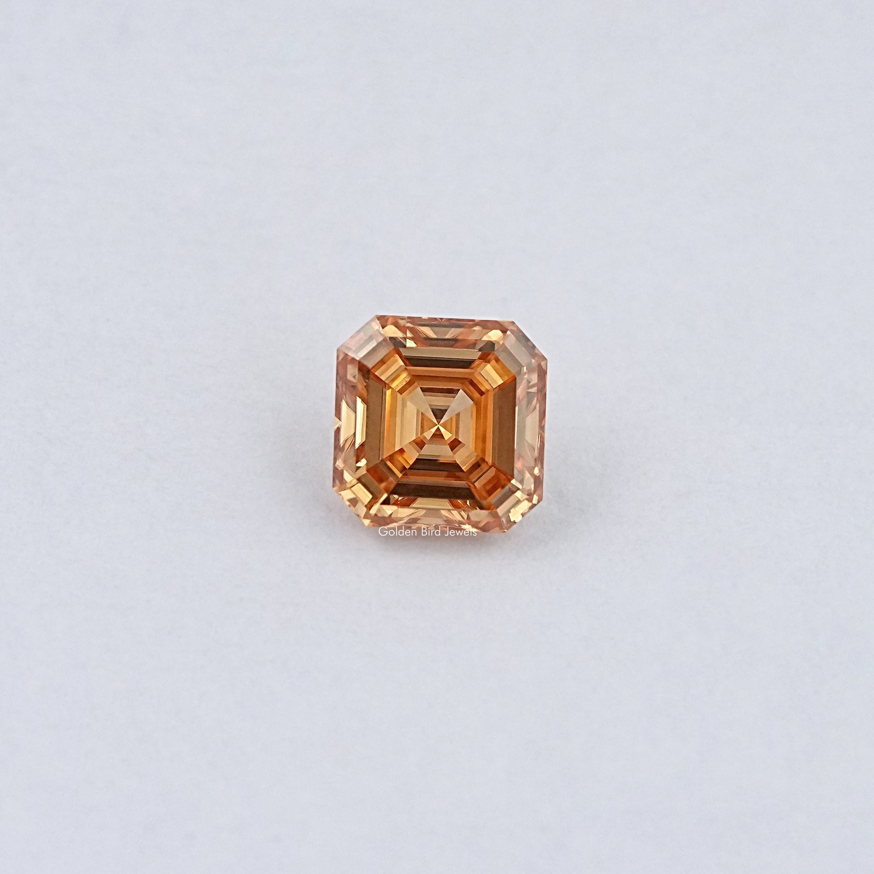 View Of Asscher Cut Loose Moissanite