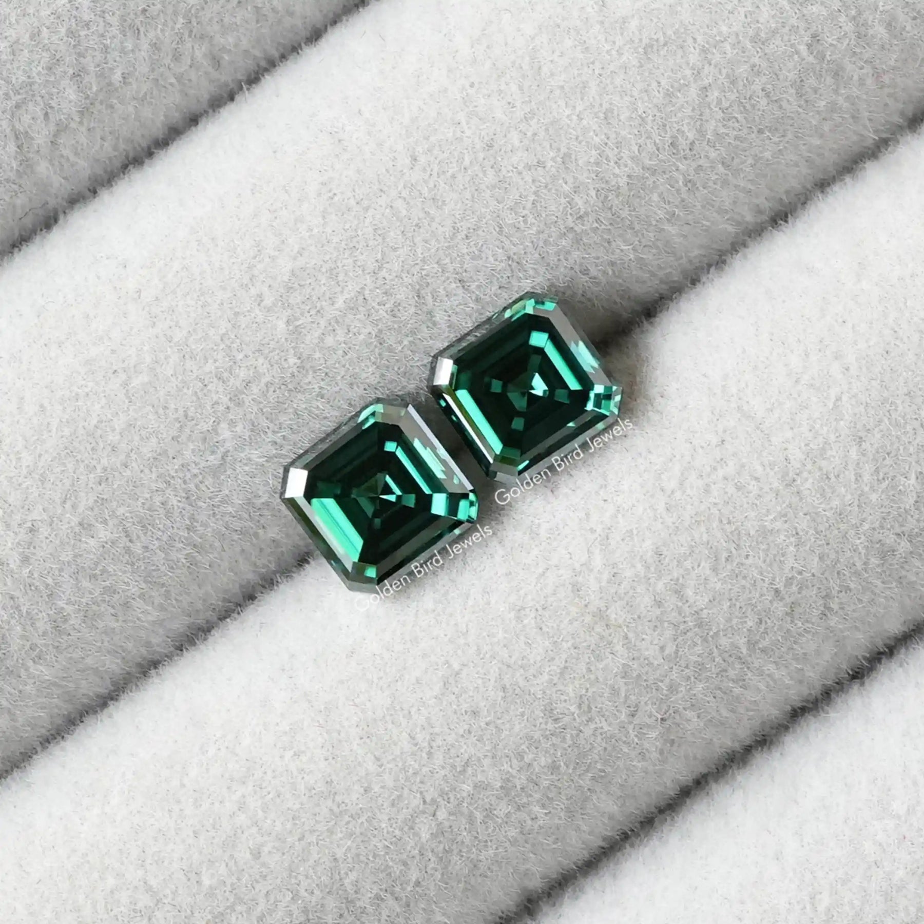 Moissanite Asscher Cut Loose Stone