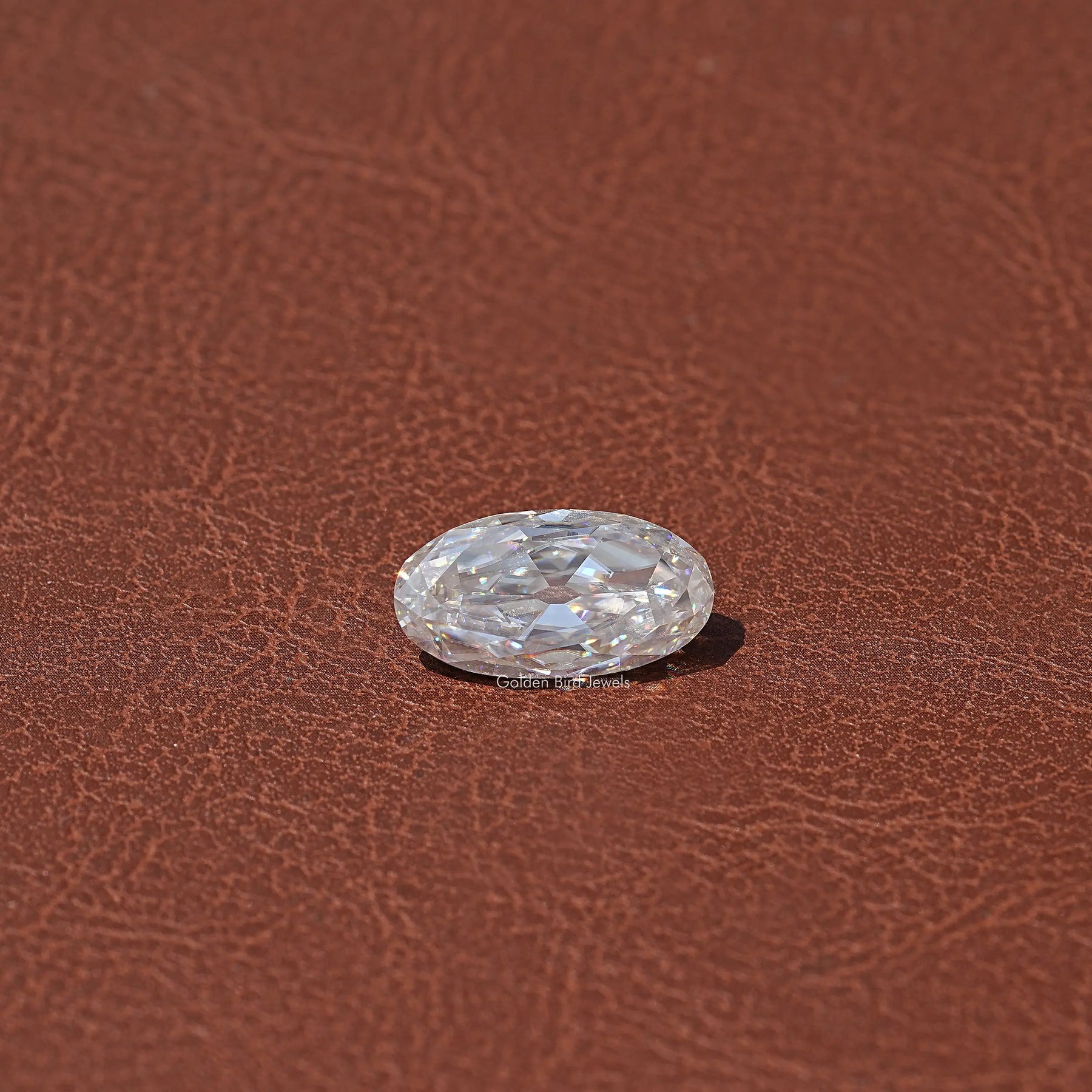 Moval Cut Loose Stone in Unique Style