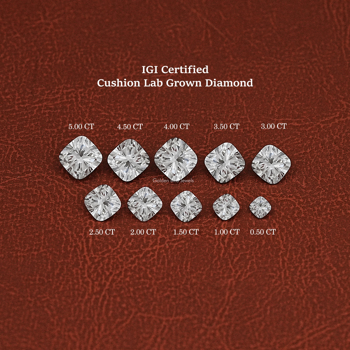 Cushion Cut Lab Grown Loose Diamond