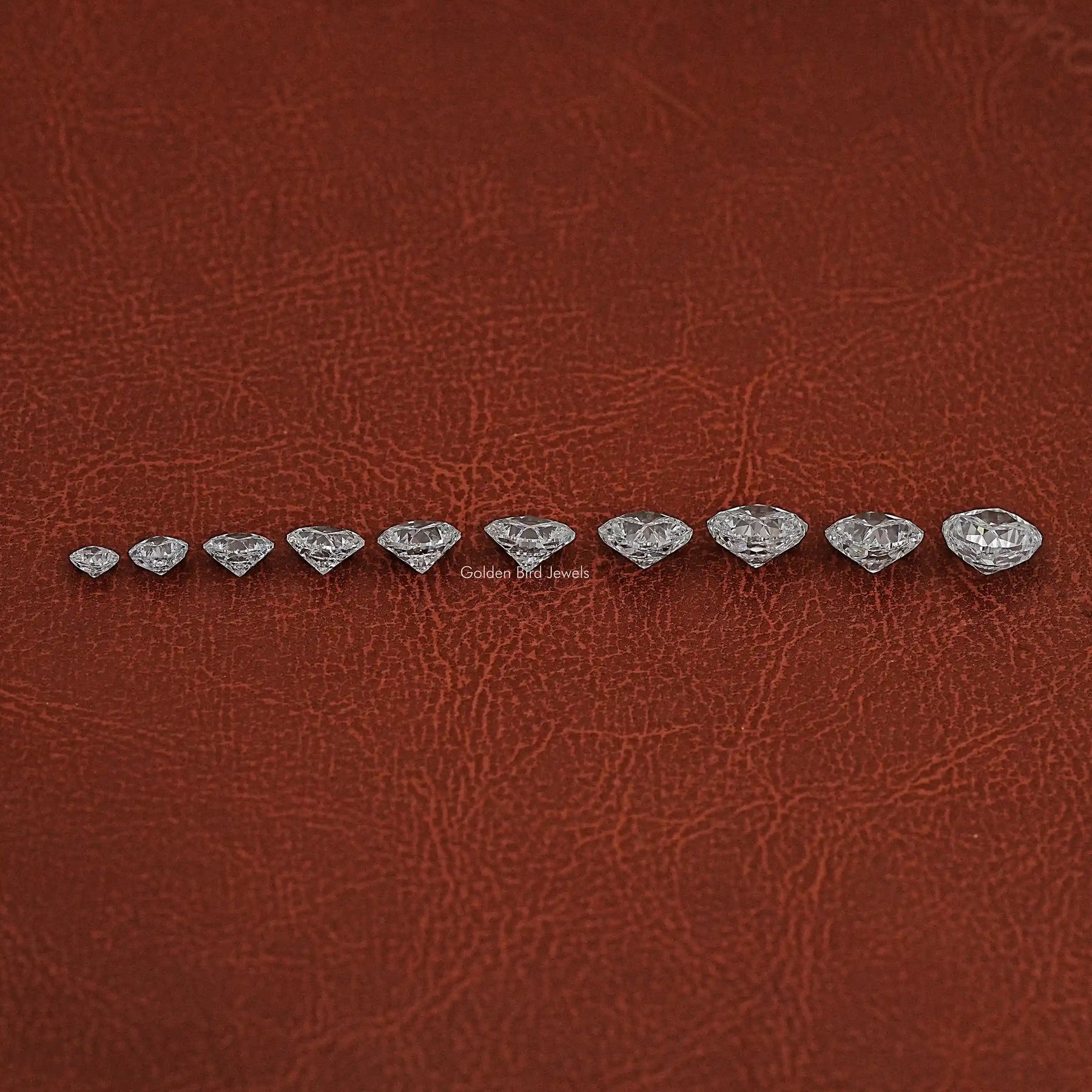 View of Cushion Cut Loose Lab Grown Diamond
