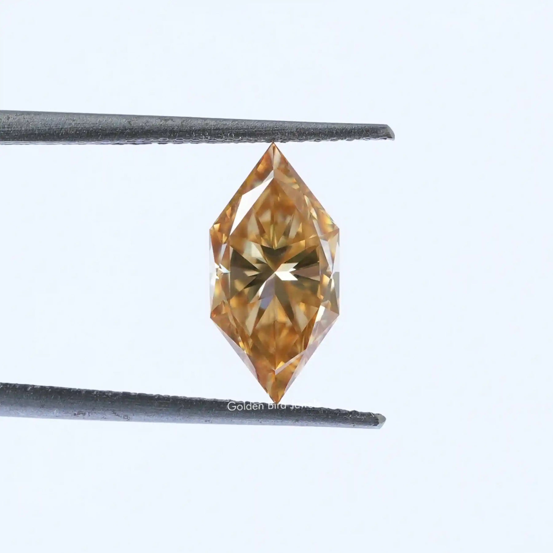View of Dutch Marquise Cut Loose Moissanite