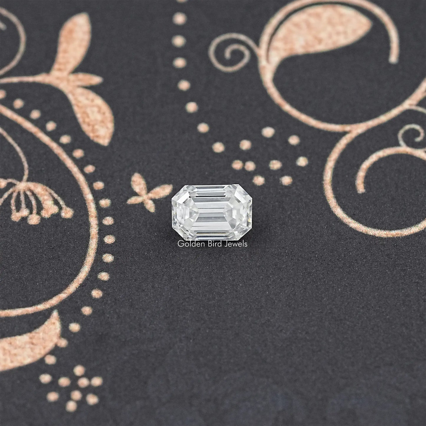 3.40 CT Emerald Cut Moissanite Loose Stone
