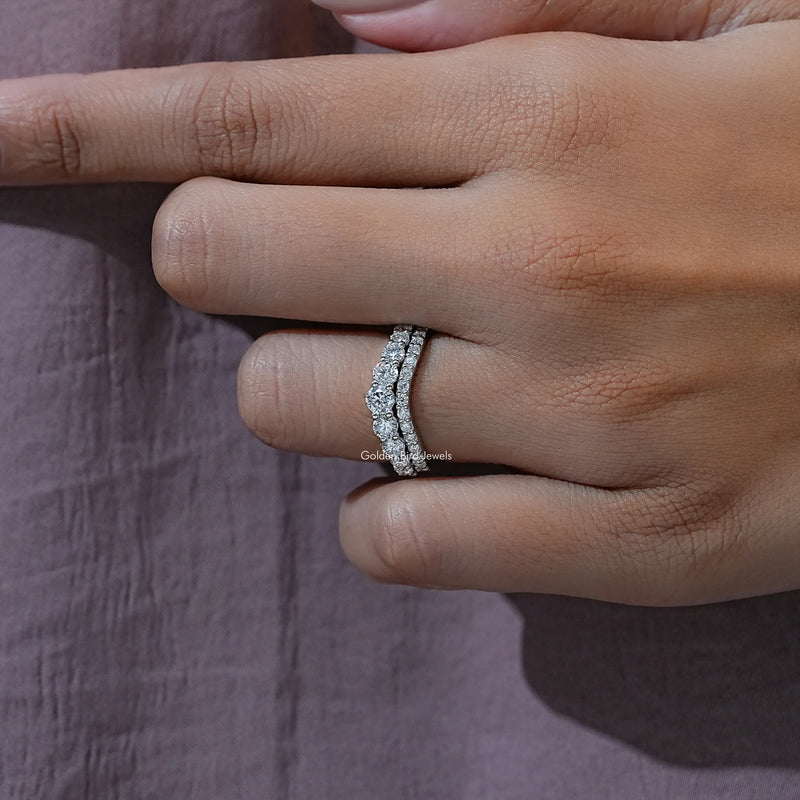 Fine jewelry set with MiaDonna lab-grown diamonds