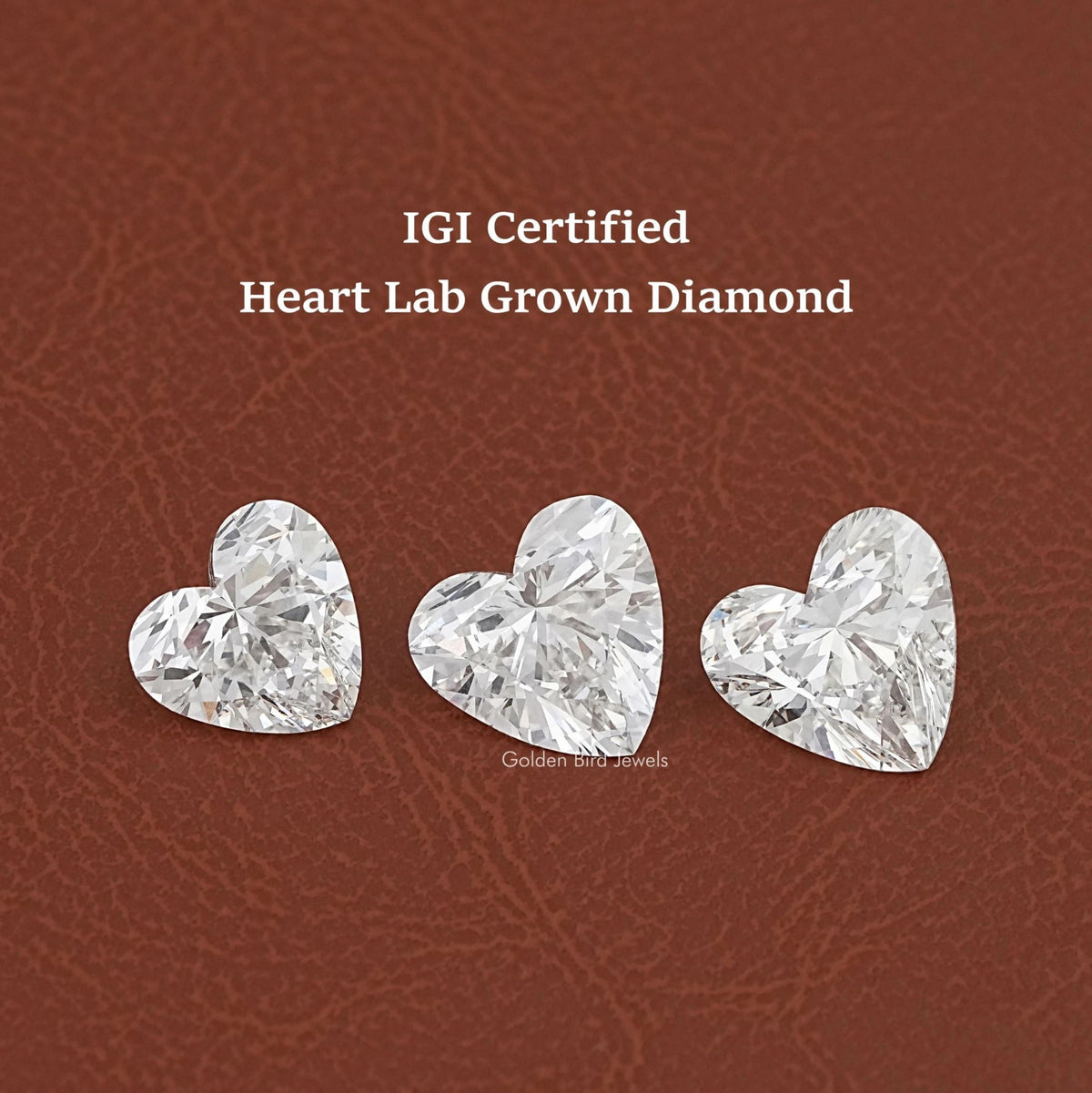 IGI Certified Heart Cut Lab Loose Diamond