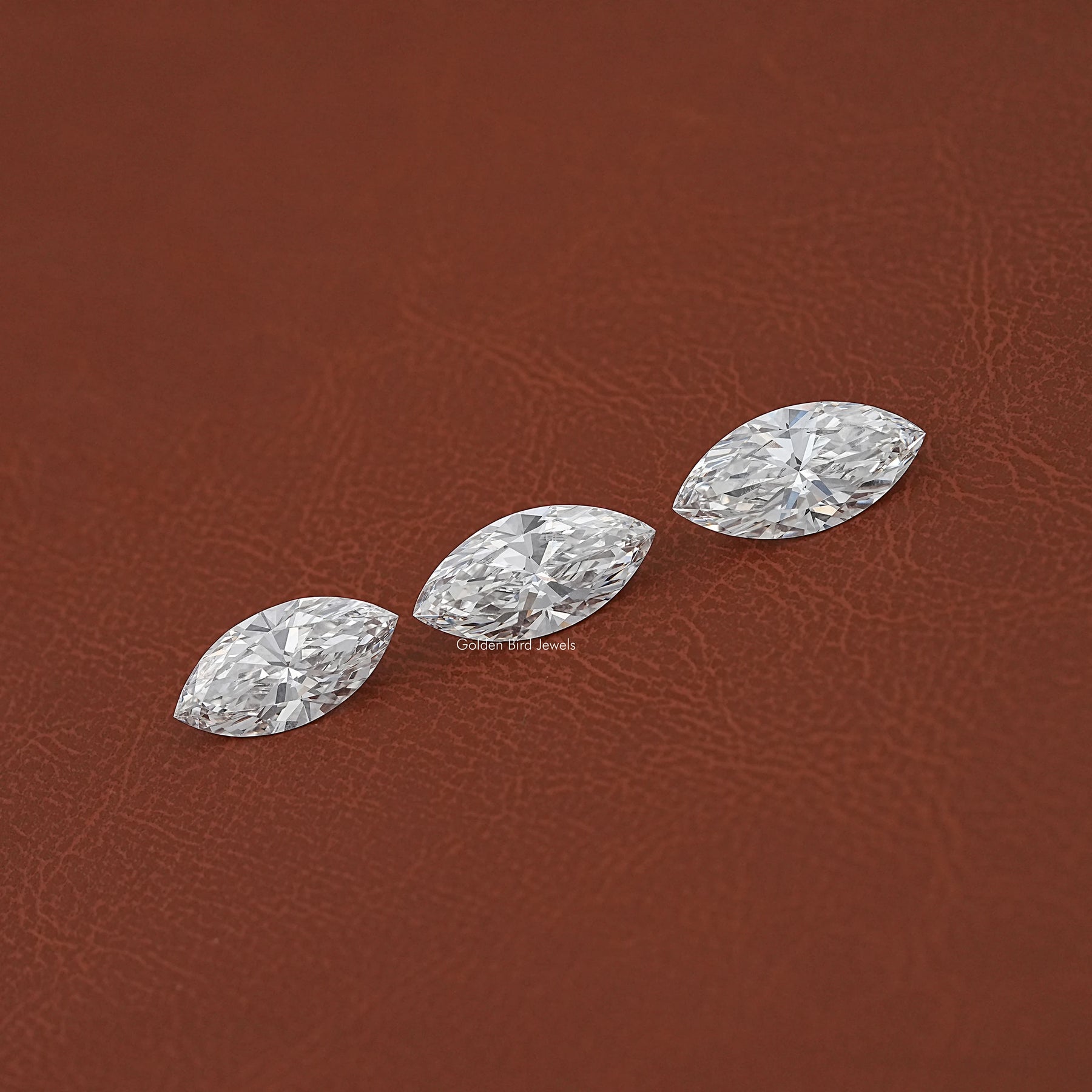 Top View of Marquise Cut Loose Diamond