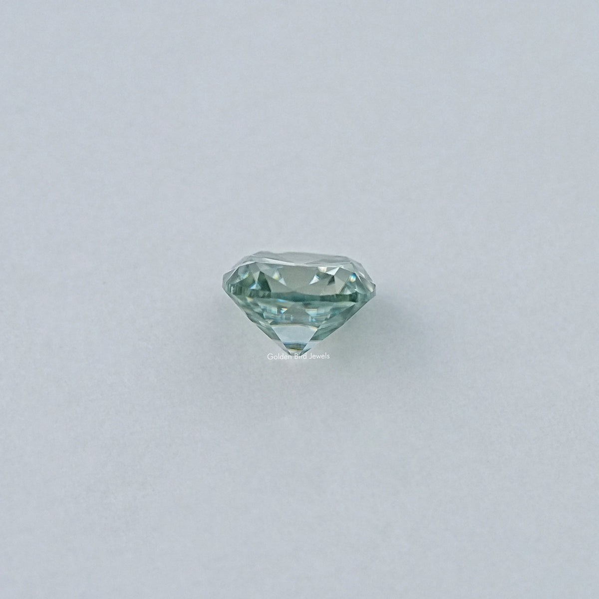Light Blue Old Mine Cushion Loose Moissanite