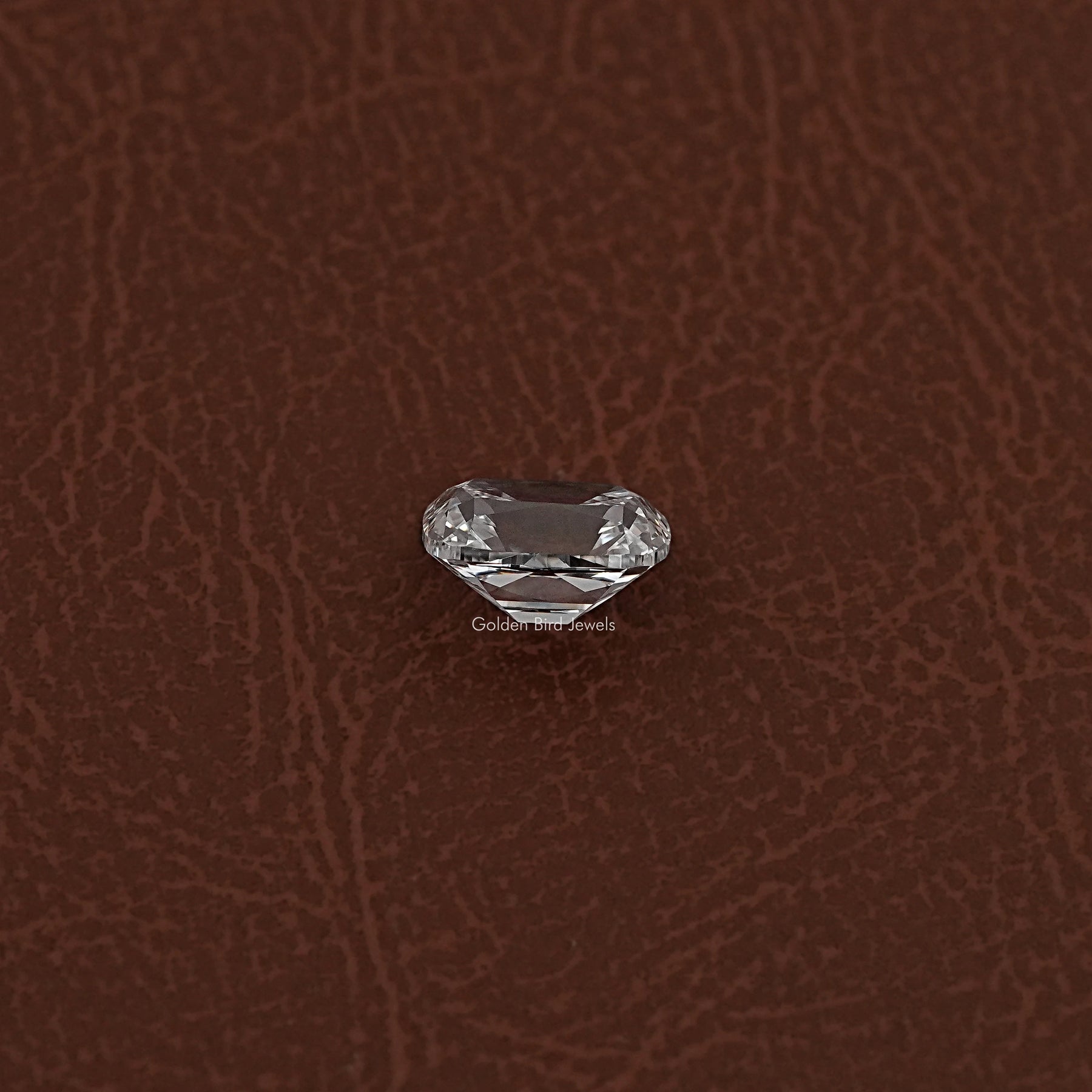 Side View Of Elongated Old Mine Cushion Shaped Diamond
