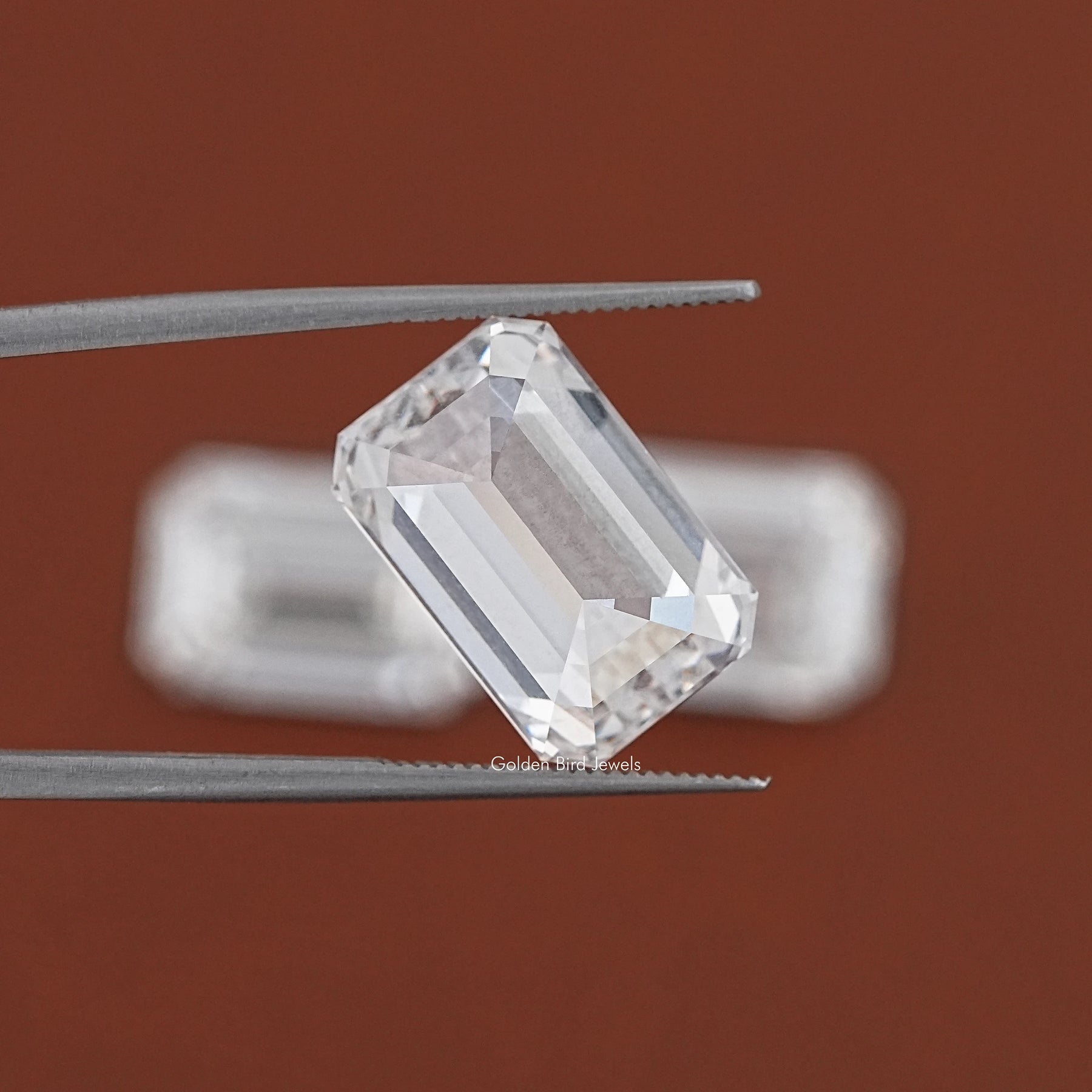 IGI Certified Emerald Cut Loose Lab Diamond
