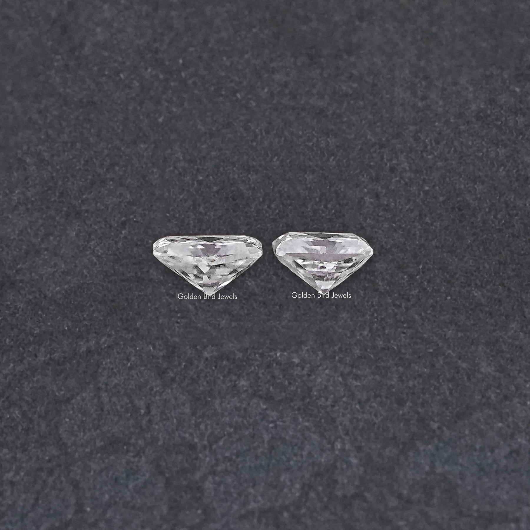 Radiant Cut Loose Moissanite Pair
