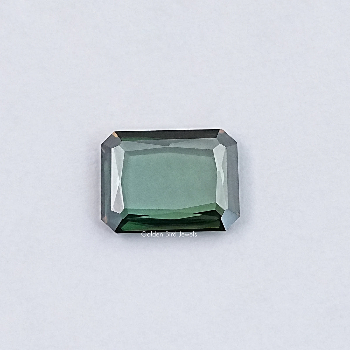 Portrait Cut Emerald Moissanite Loose Stone