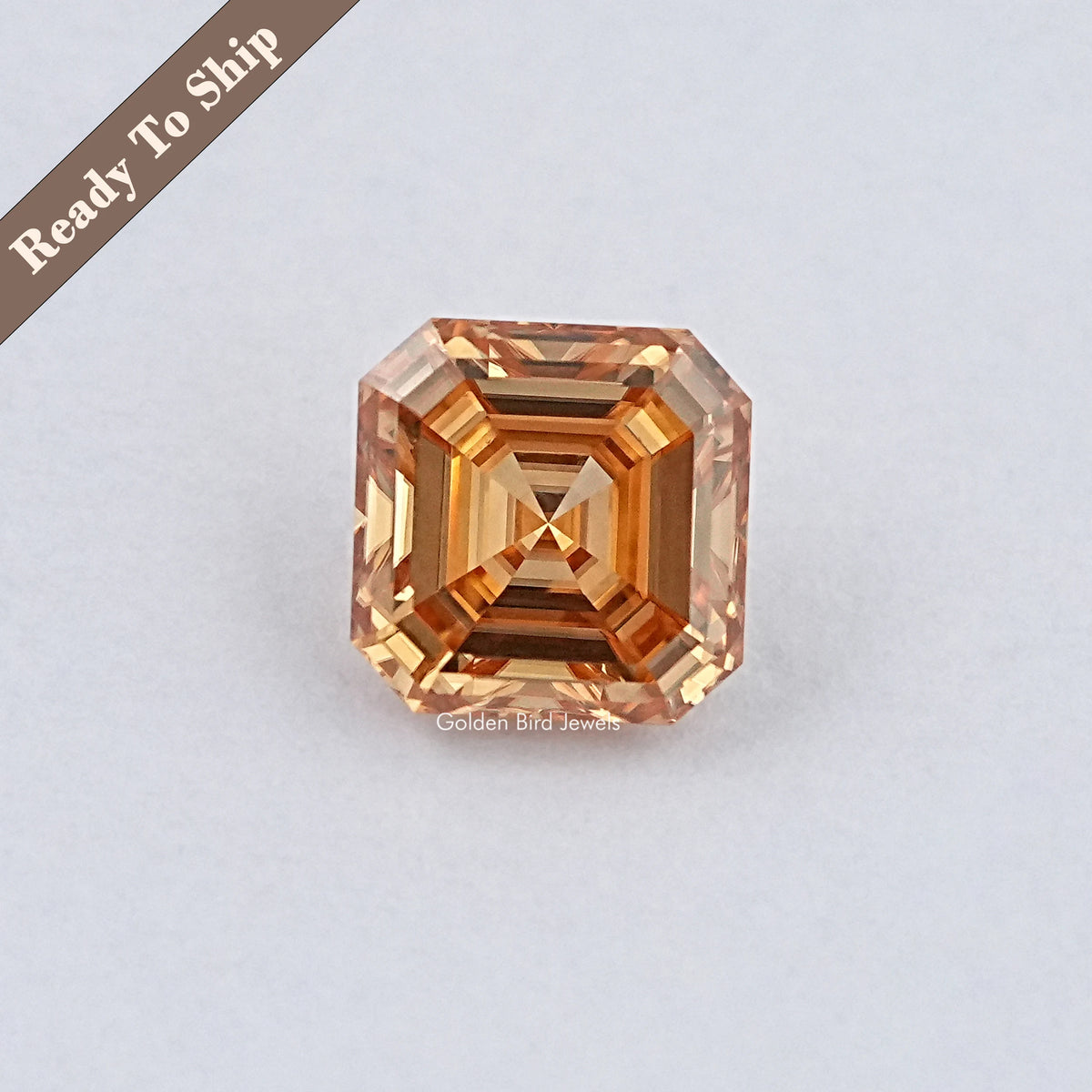 Asscher Cut Loose Moissanite