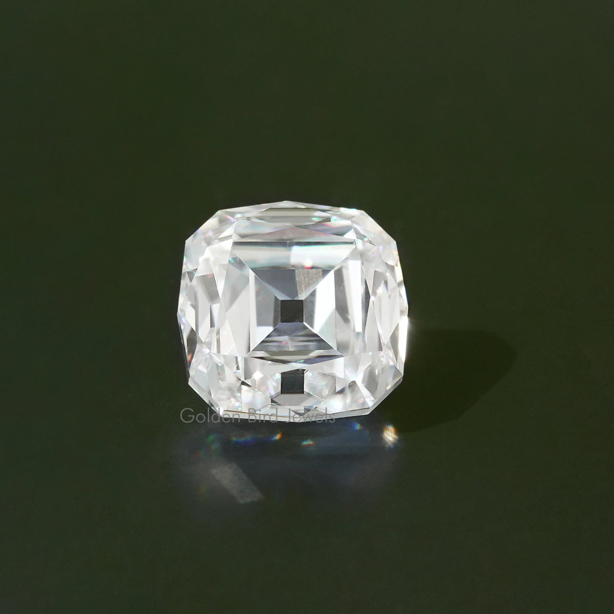 Brilliant Mazarin Cut Moissanite Loose Stone