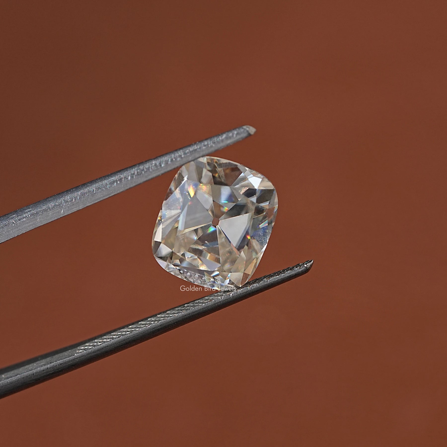 View Of Old Mine Cushion Cut Loose