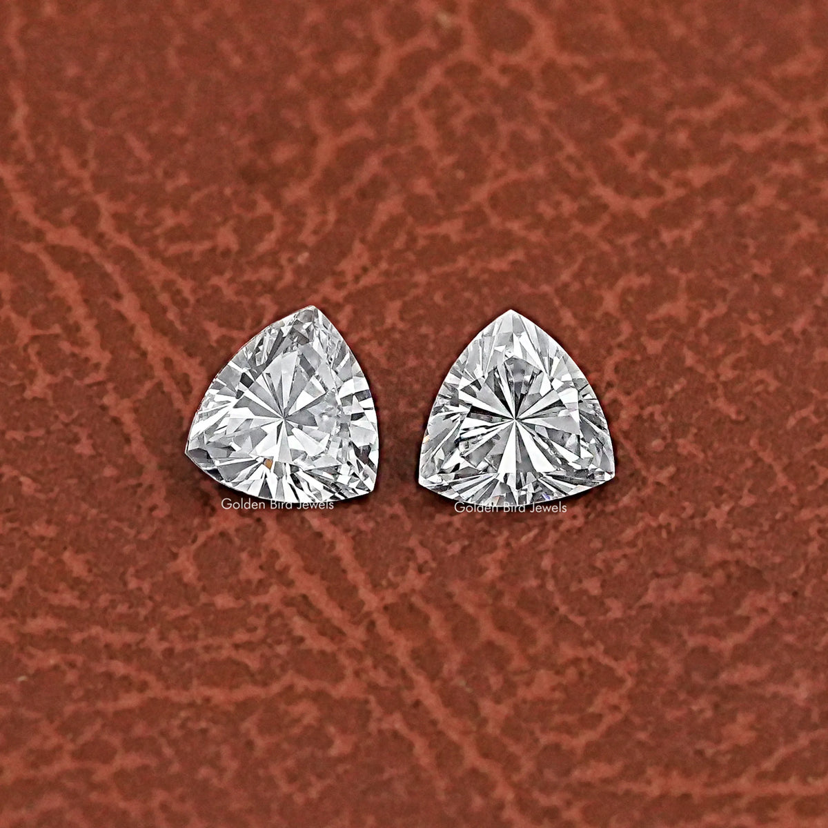 Loose Trillion Cut  Lab Grown Diamond Pair