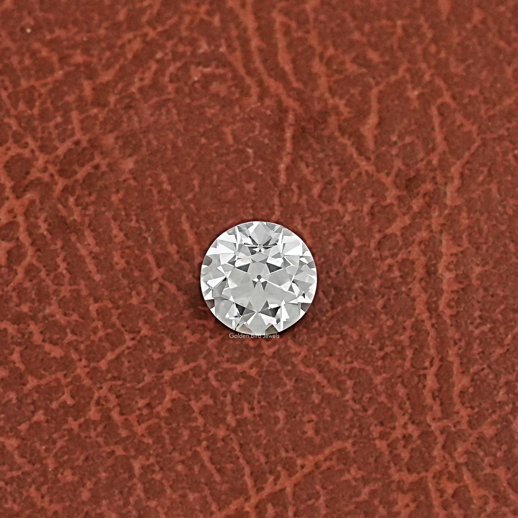 Top View of Lab Diamond Old European Round Cut