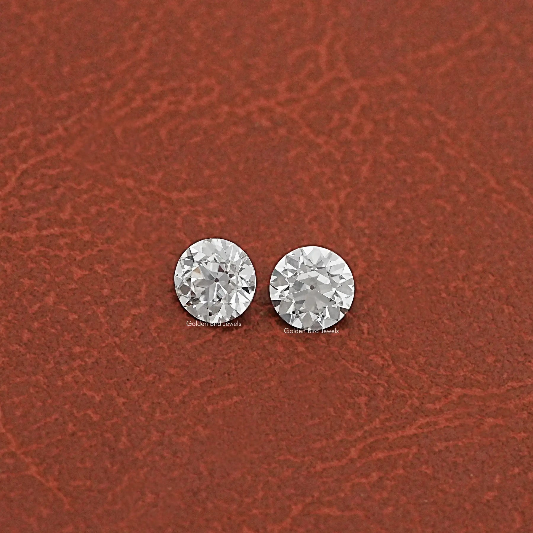 Old European Round Cut Loose Diamond In White