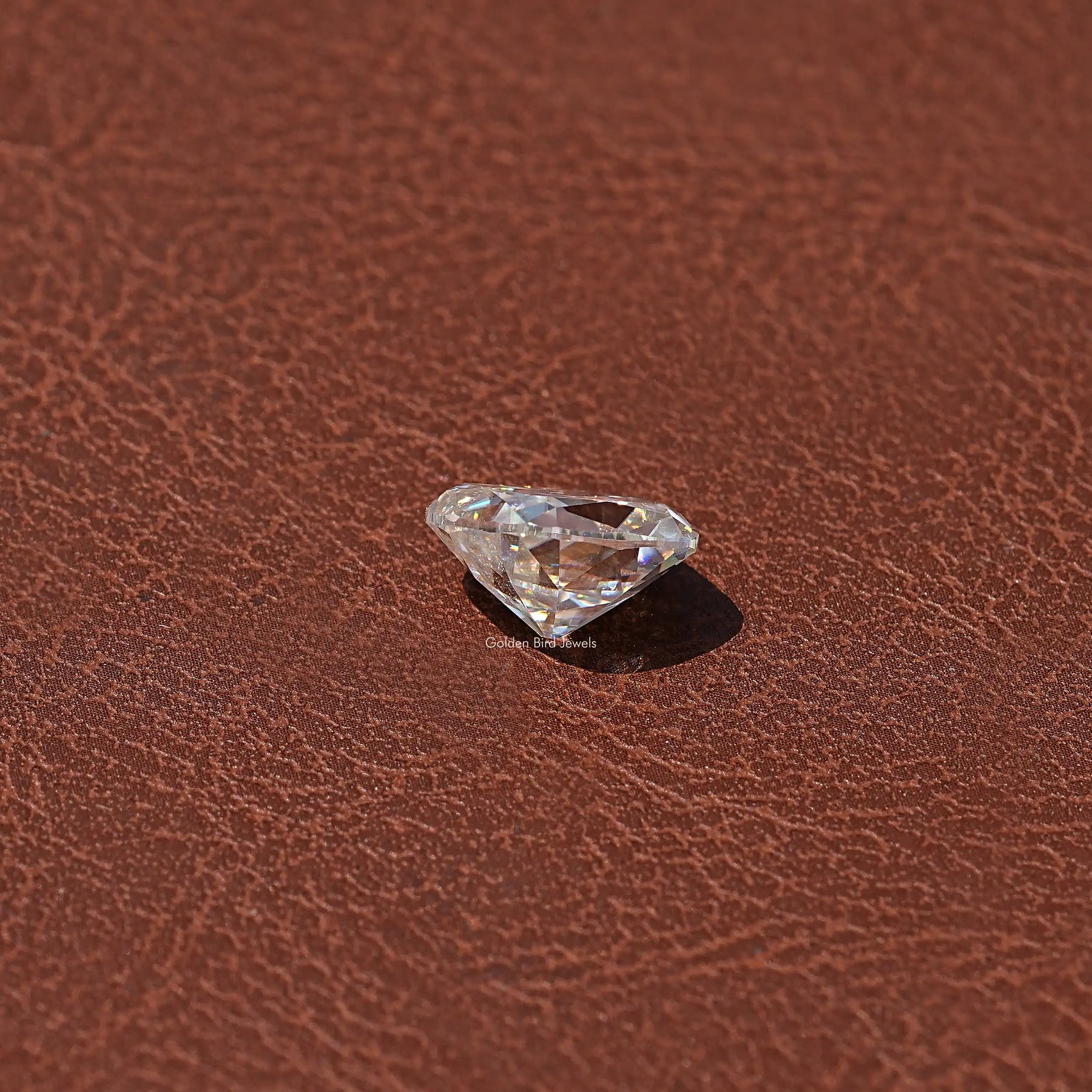 Cross View Of Old Mine Cushion Cut Loose Stone