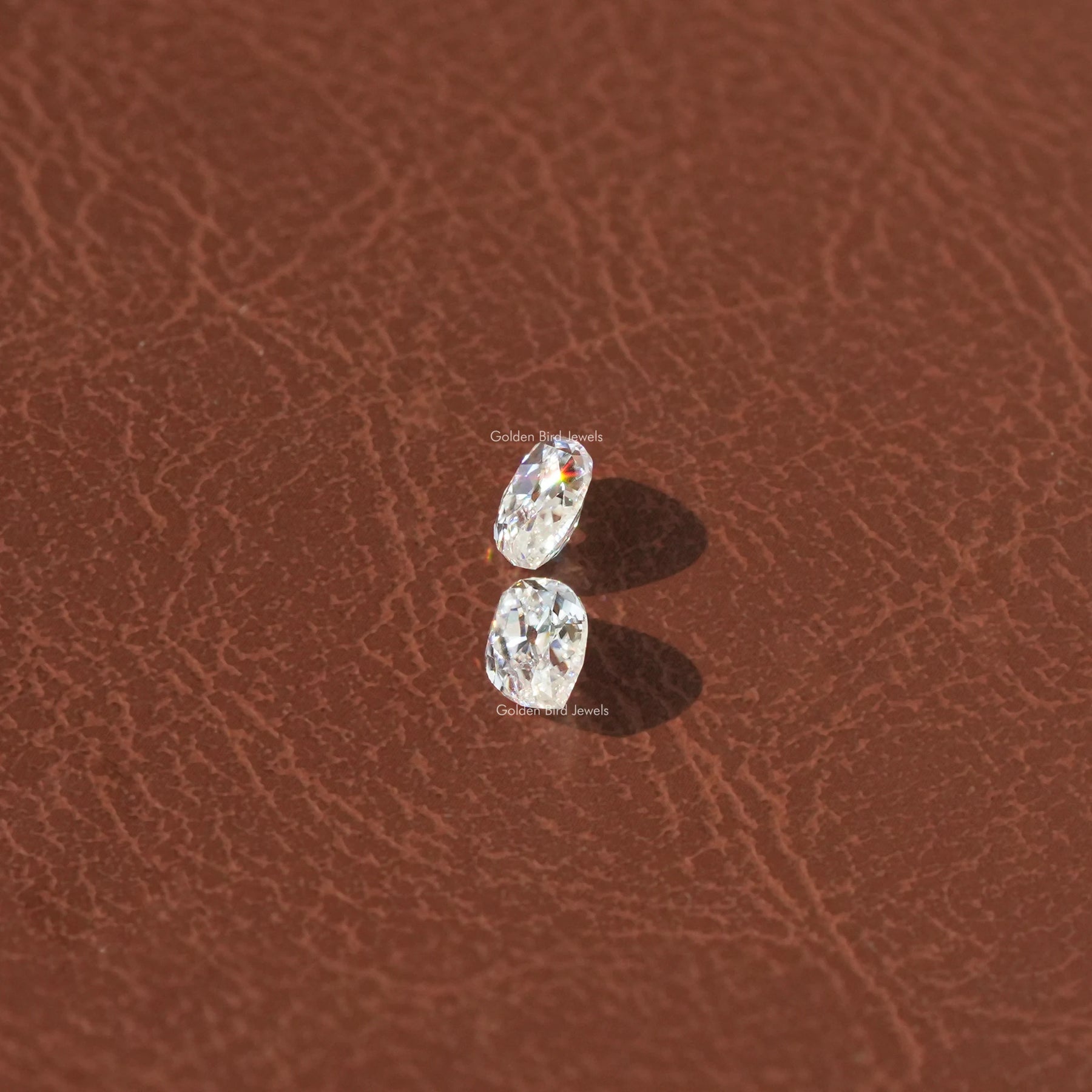 Front View Of Marquise Cut Moissanite Stone