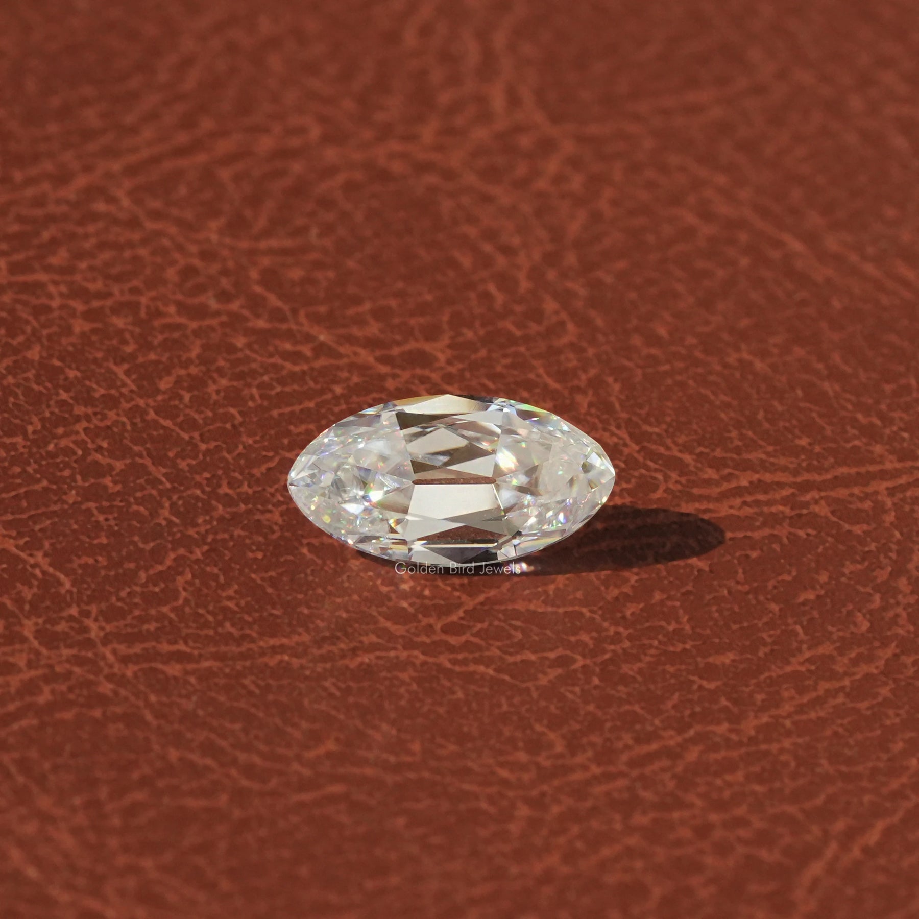 Moval Cut Loose Moissanite Stone