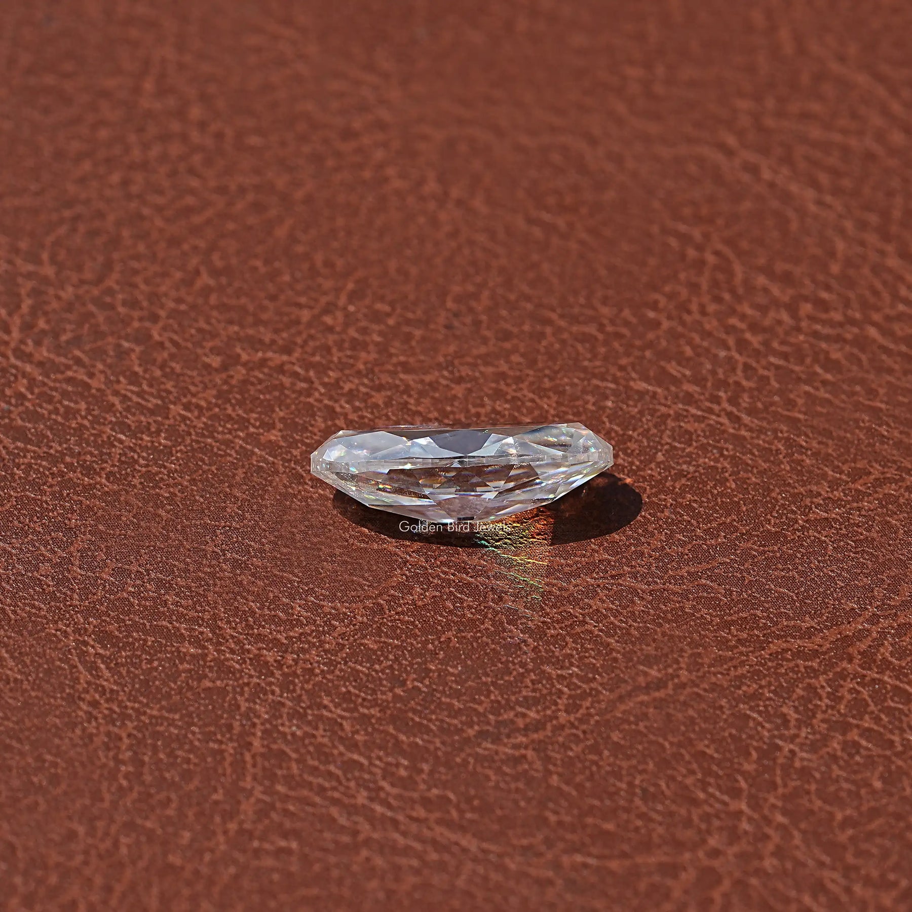 Close View Of Near Colorless Old Mine Moval Loose