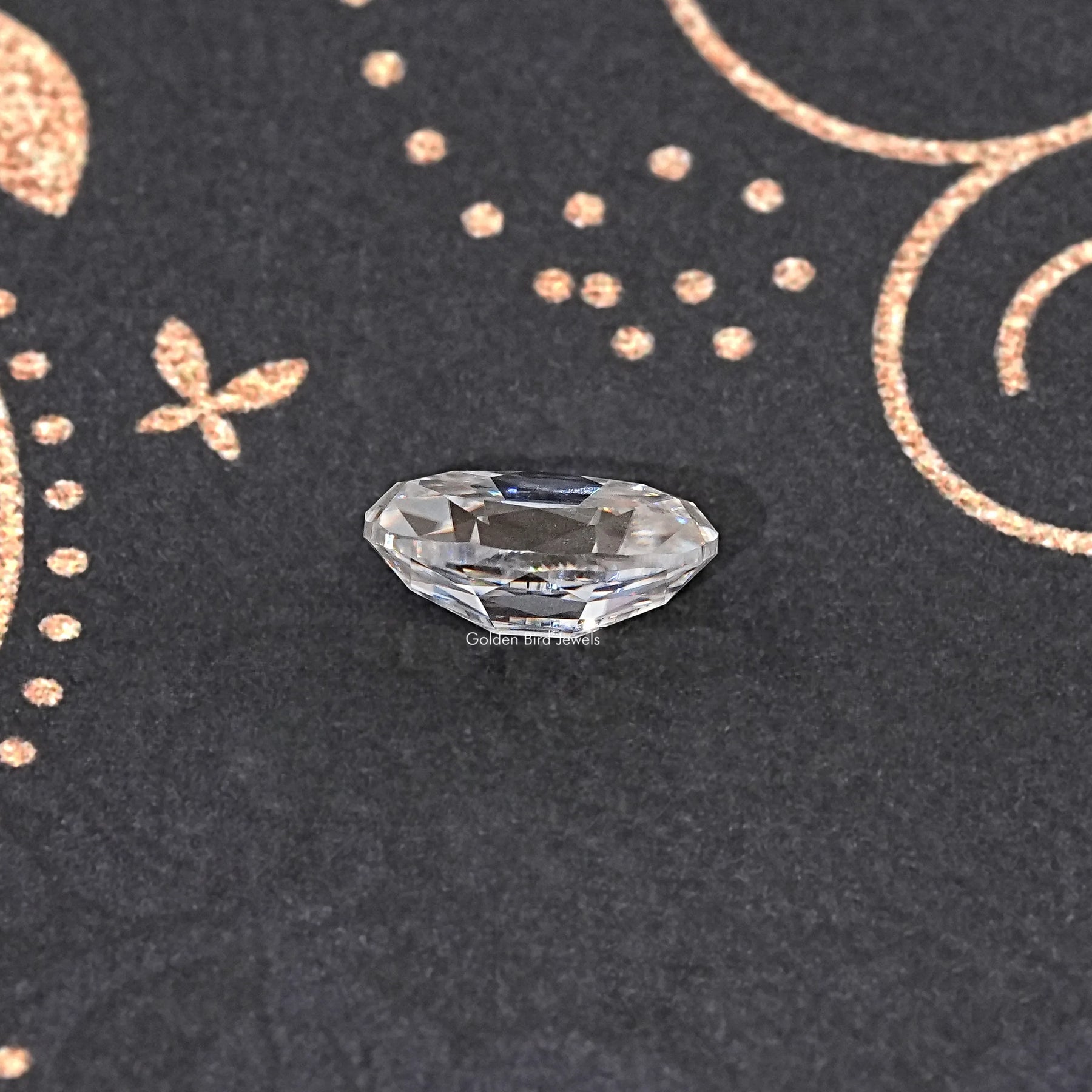 Old Mine Oval Cut Moissanite Loose Stone