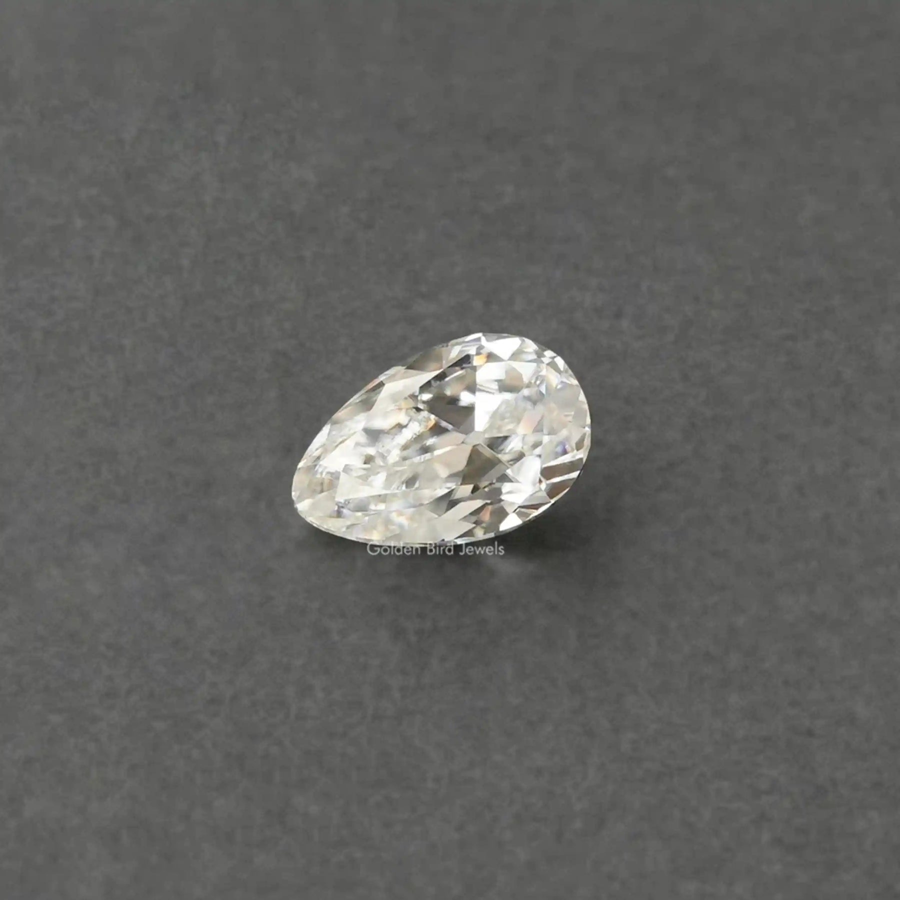 view of Old Mine Pear Cut Loose Stone