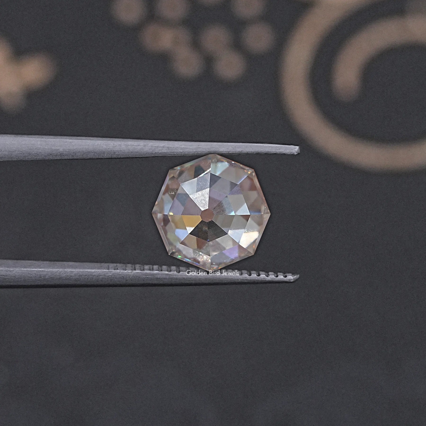 Old Single Cut Loose Moissanite