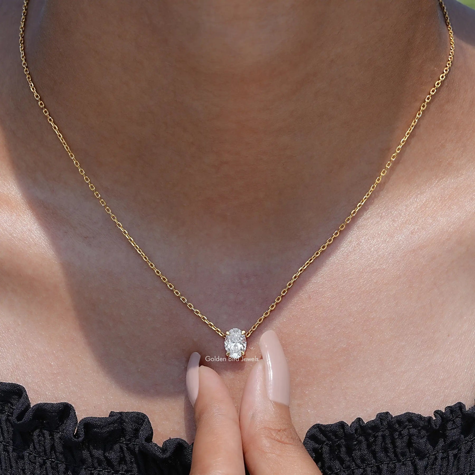 Full view of diamond bracelet in unique shape
