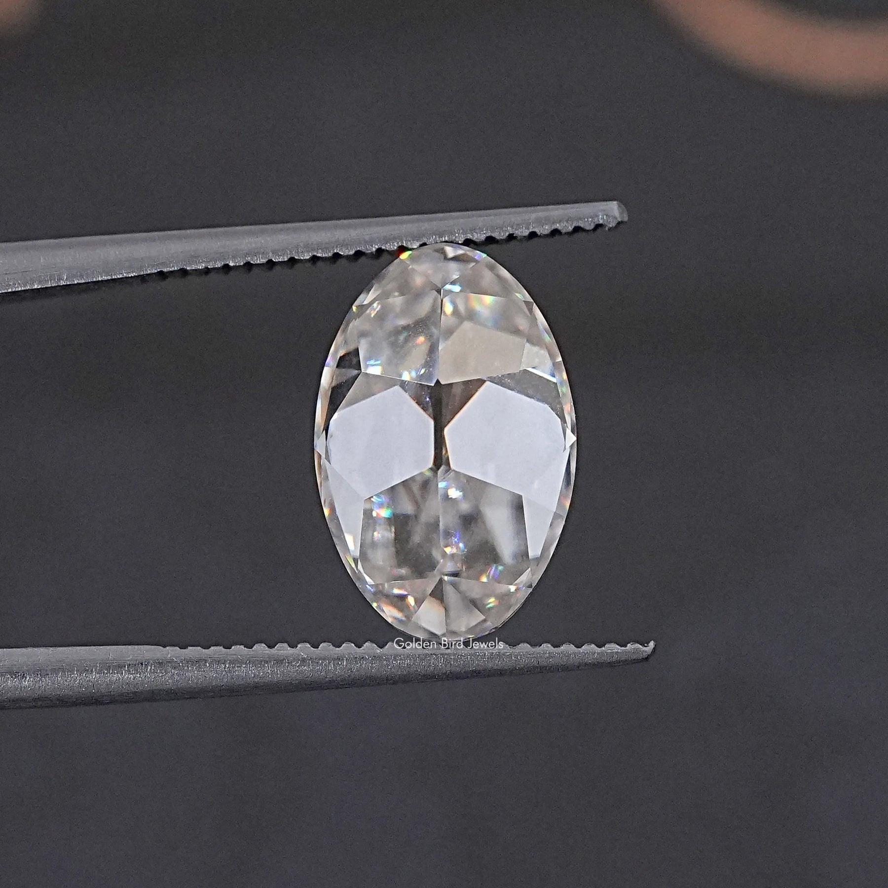 Old Mine Oval Cut Moissanite Loose Stone
