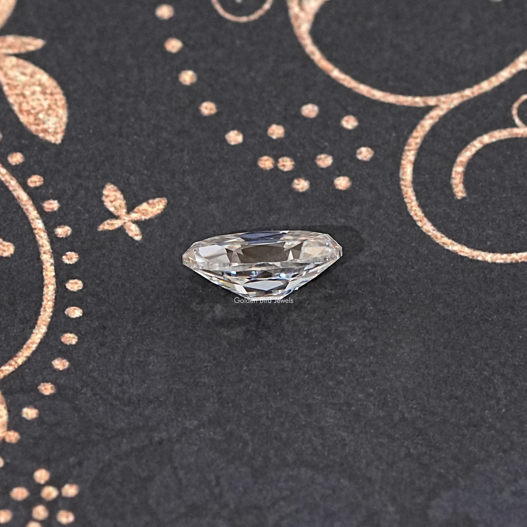 Old Mine Oval Moissanite Loose Stone
