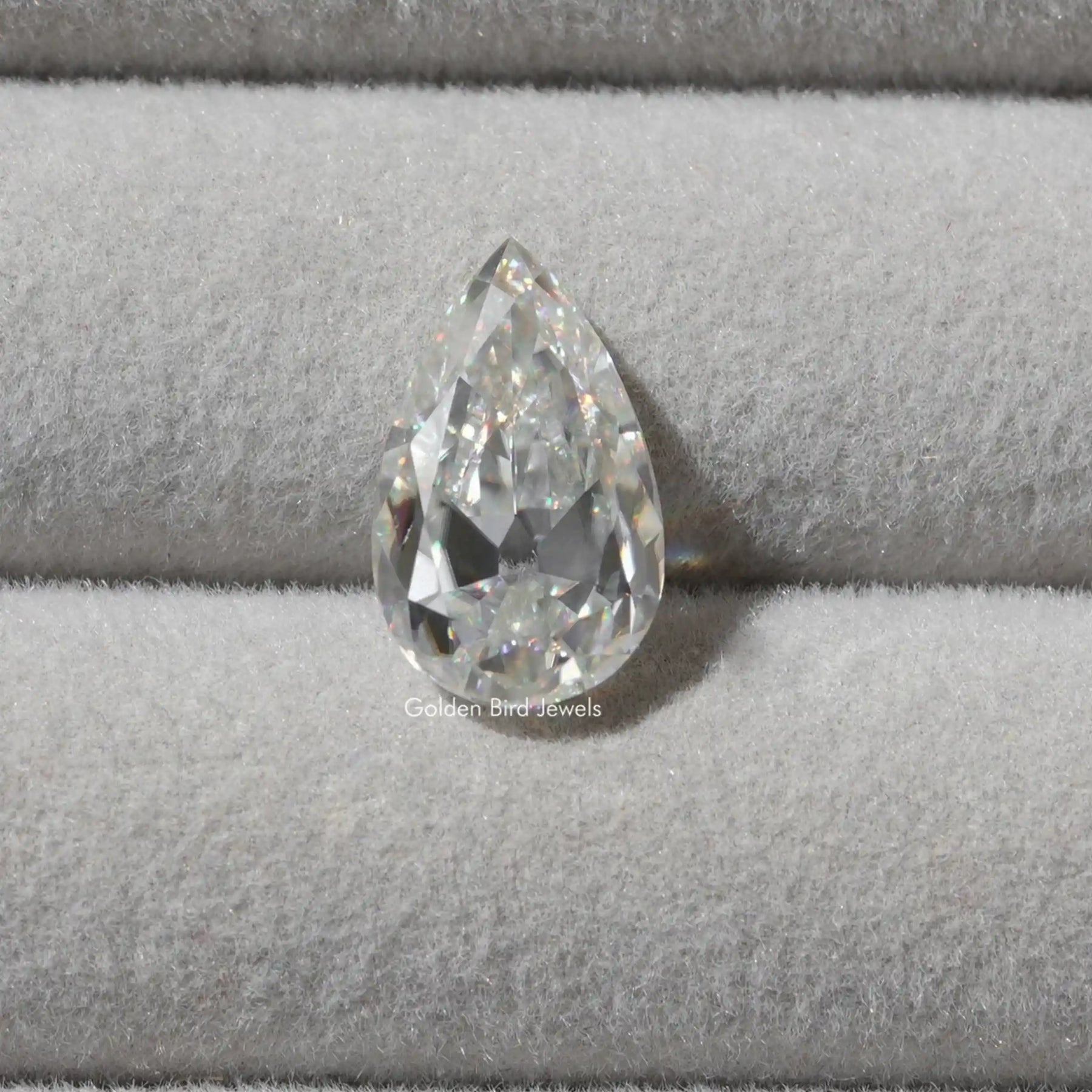 View Of Old Mine Pear Cut Loose Stone
