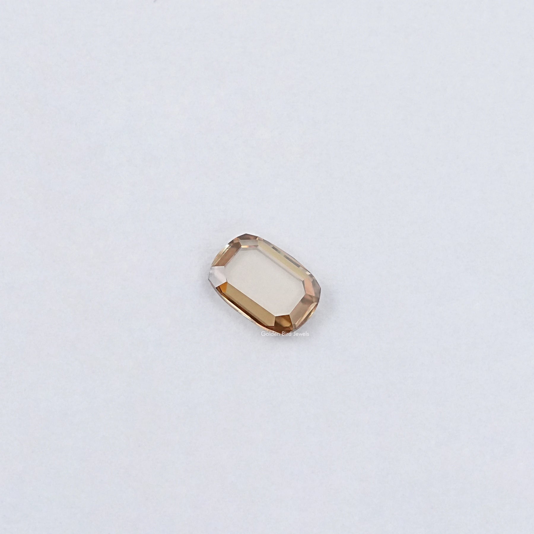 Side View Of Portrait Cut Loose Moissanite