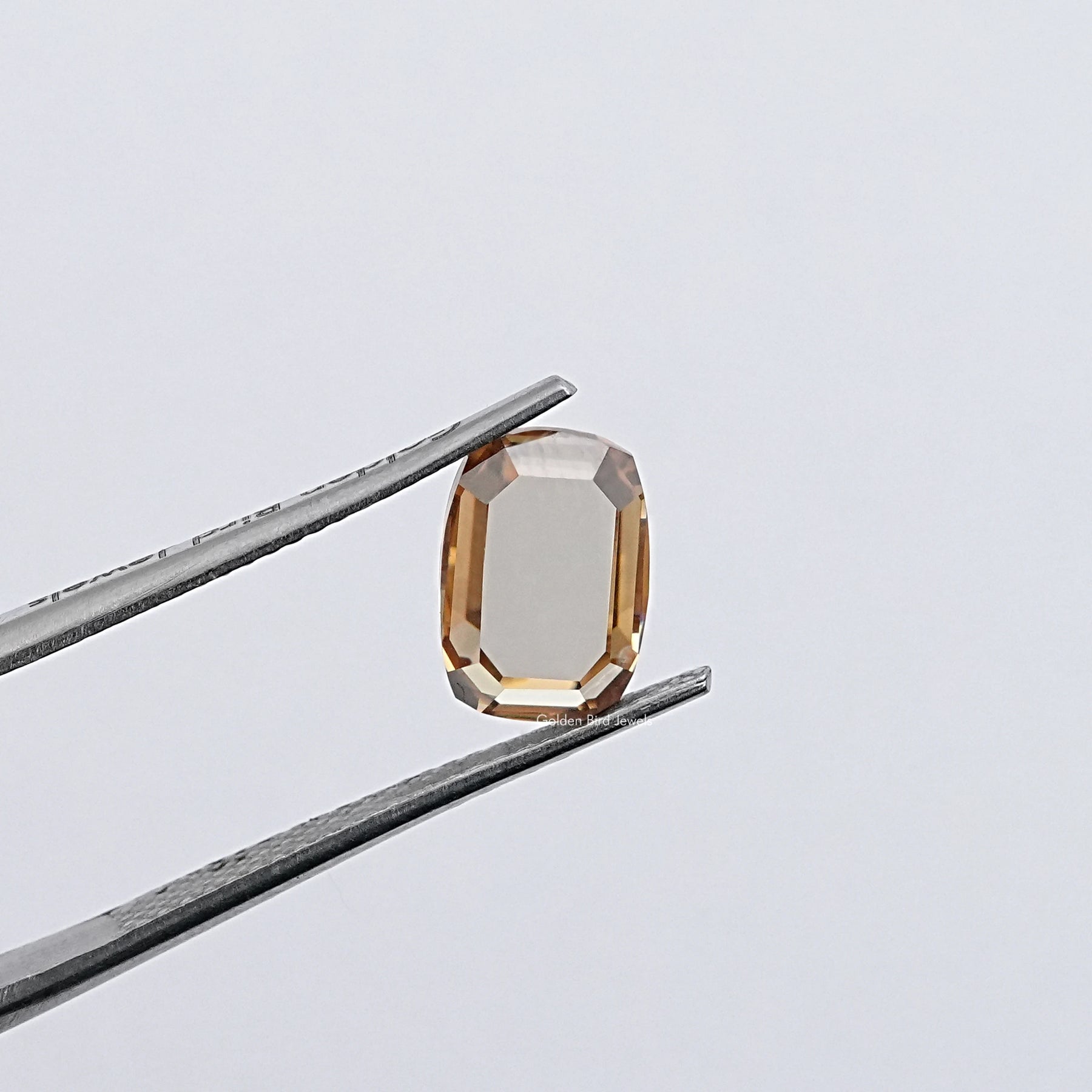 View Of Portrait Cut Cushion Loose Moissanite