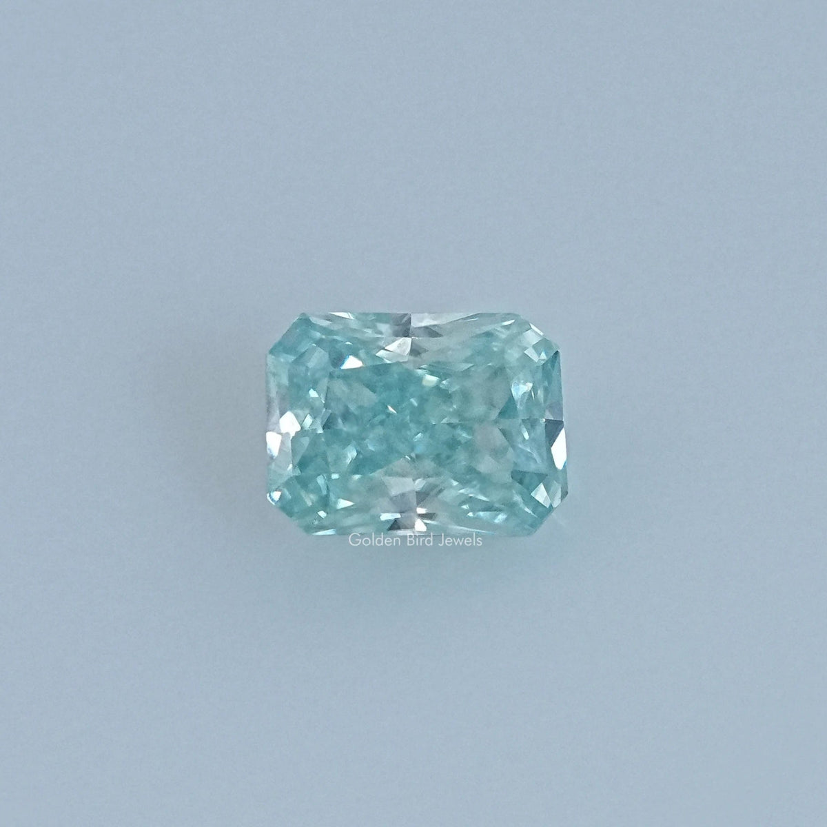 View Of Radiant Cut Loose Moissanite