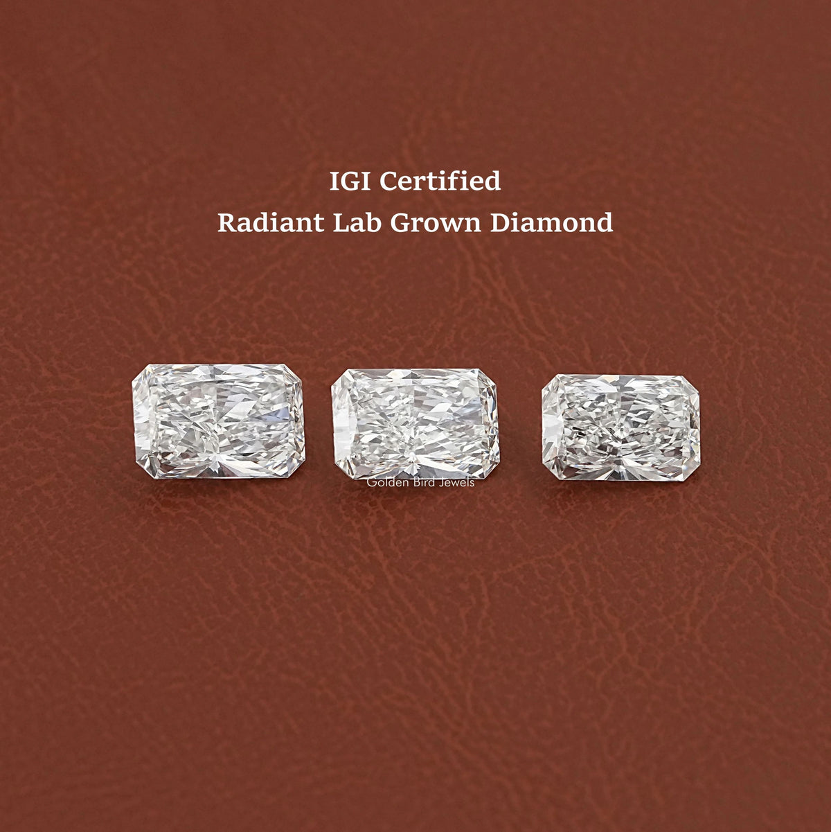 IGI Certified Radiant Cut Loose Lab Diamond