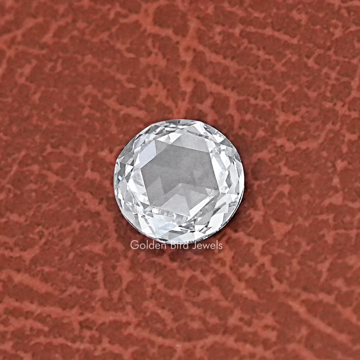 View Of Rose Cut Round Lab Grown Loose Diamond