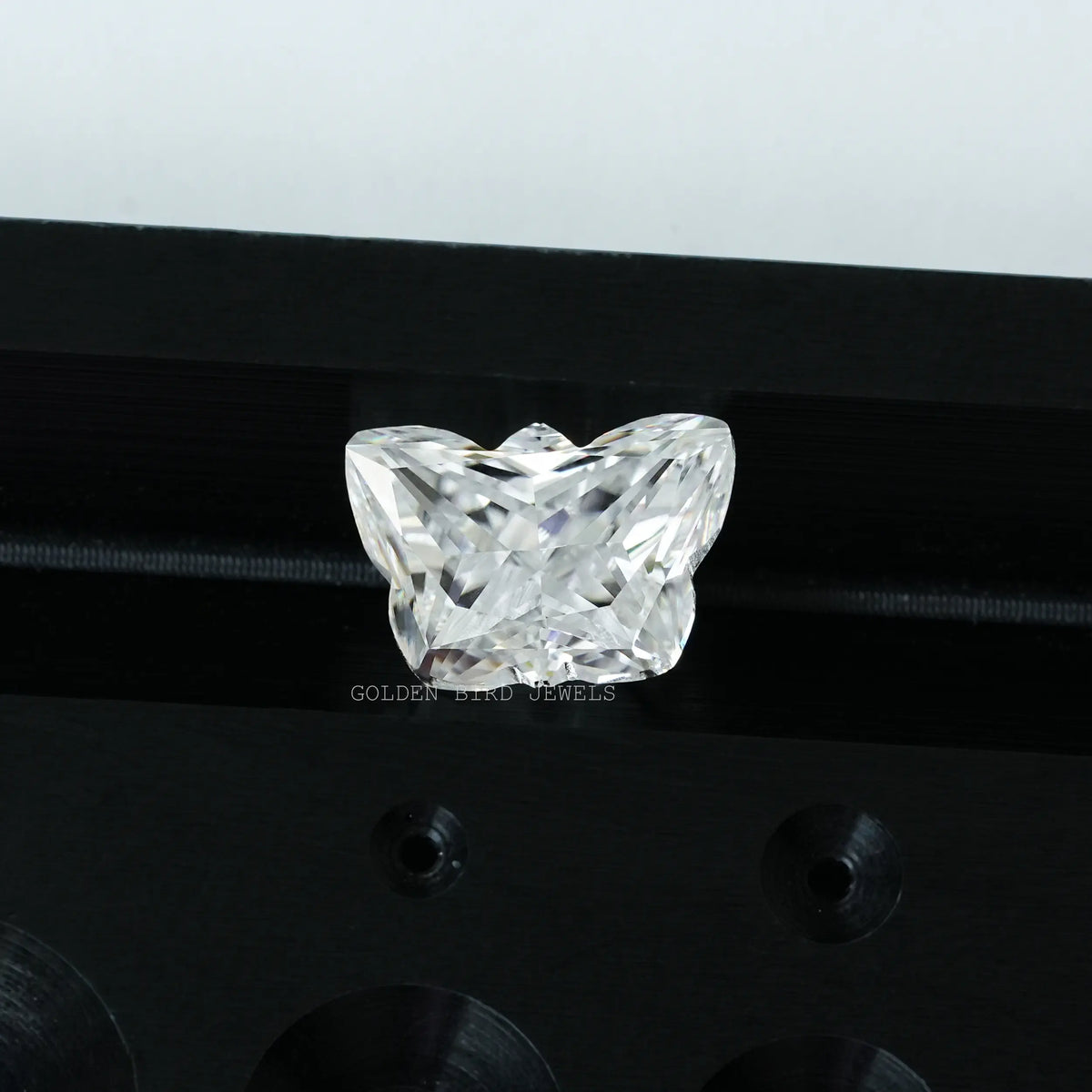 Top view of Butterfly Shaped Loose Stone