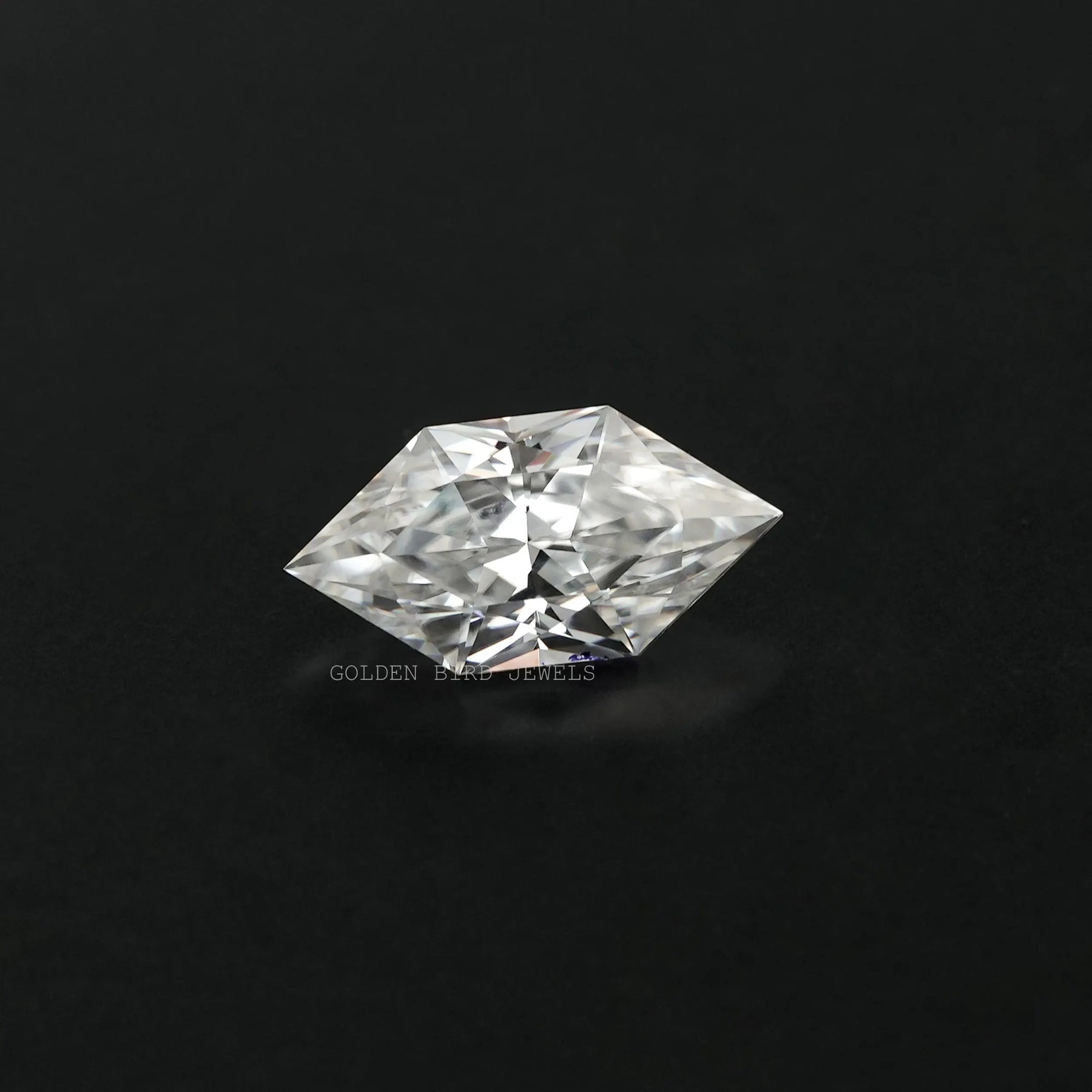 Close View of Moissanite Marquise Cut Loose Stone