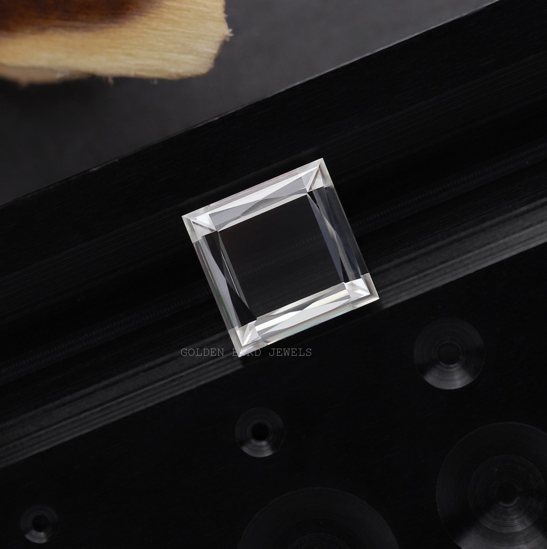 Colorless Princess Cut Loose Moissanite Stone