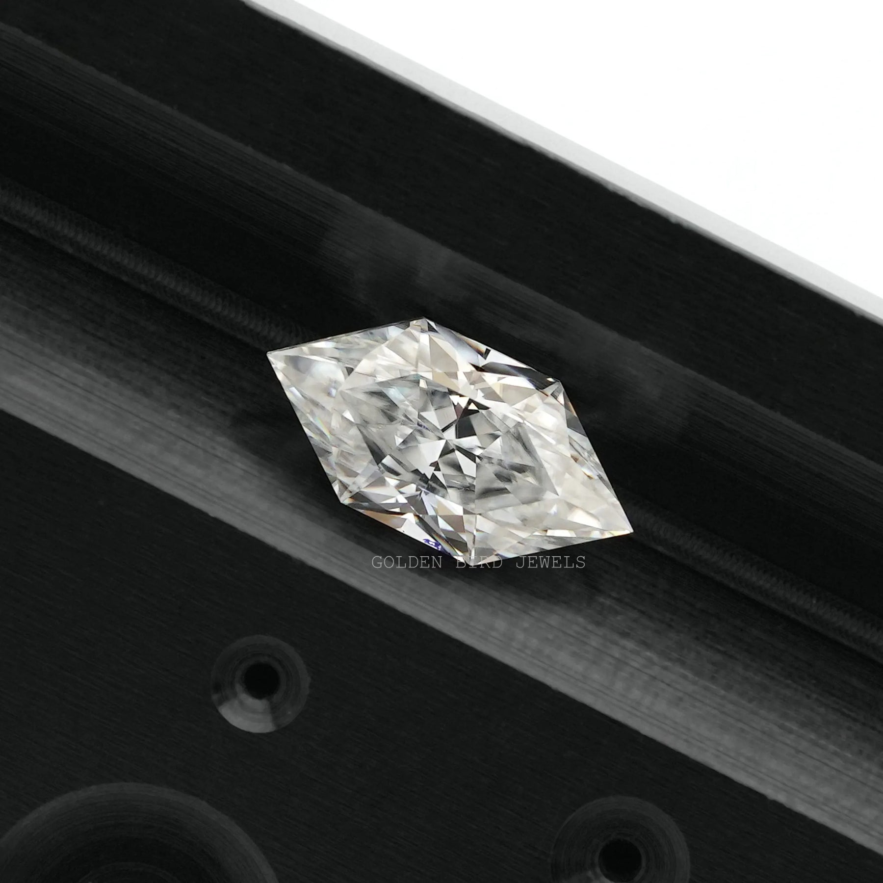 View of Colorless Dutch Marquise Cut Loose Stone
