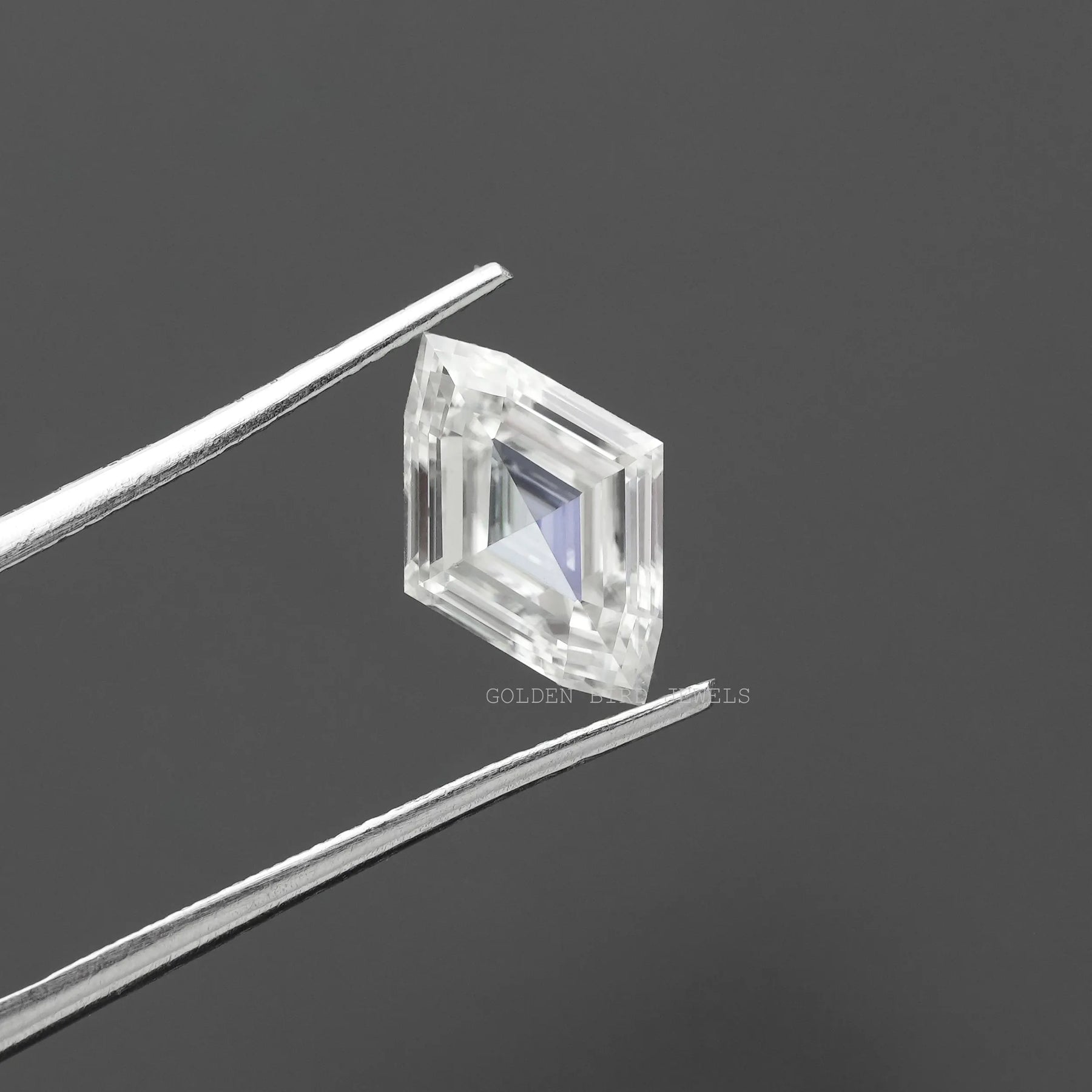 Front View Of Antique Marquise Cut Loose Stone In White