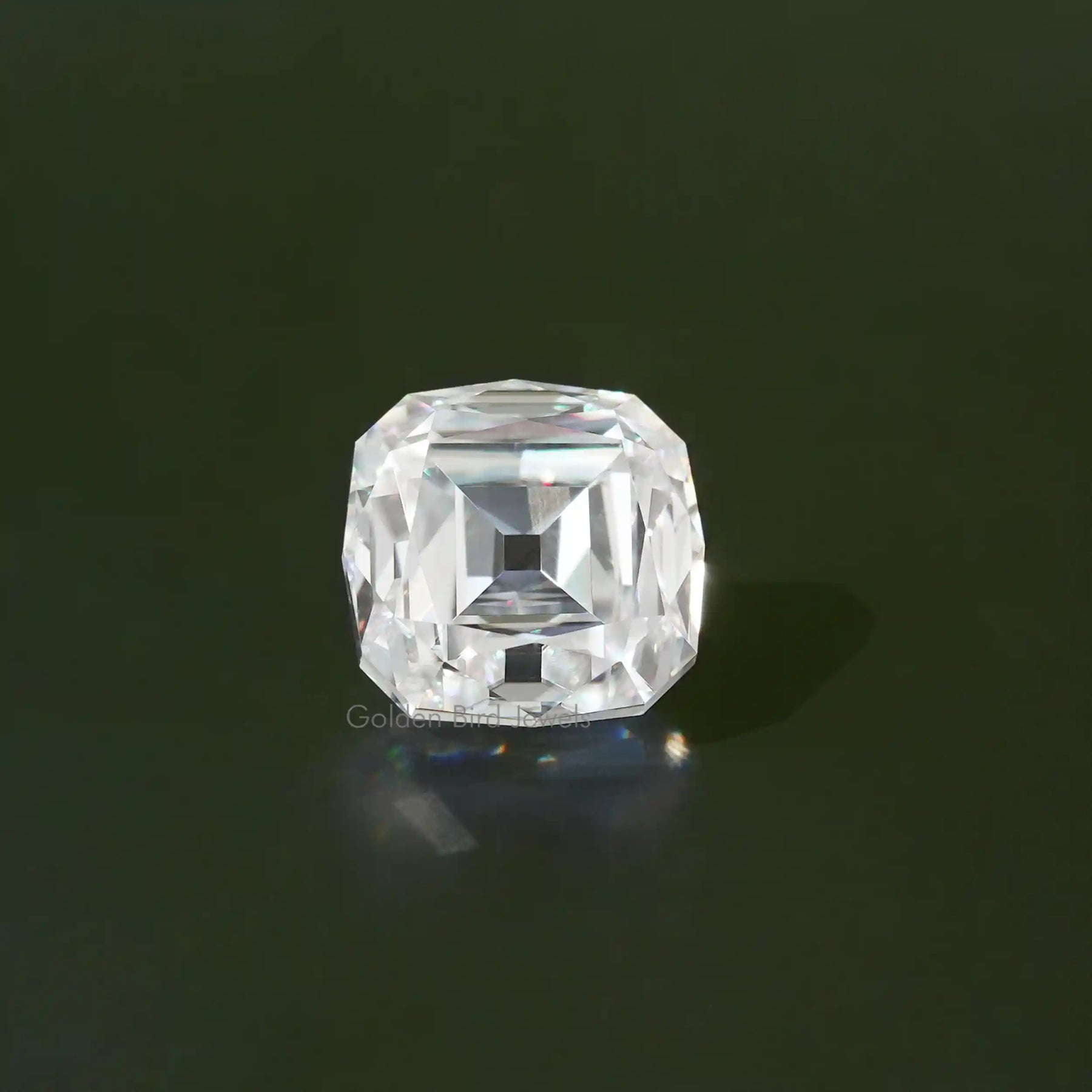 Top view of Brilliant Mazarin Cut Loose