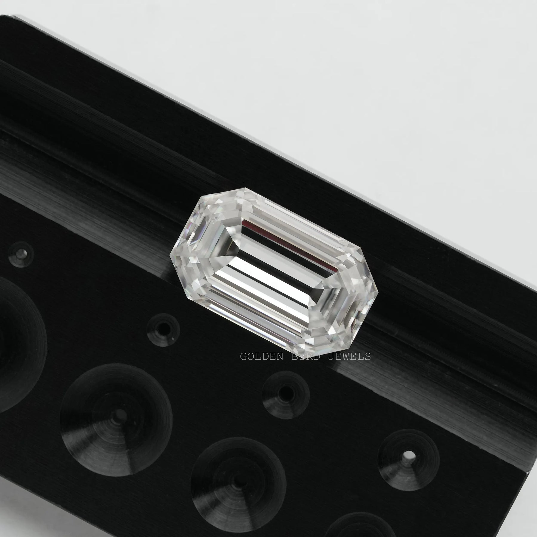 Colorless Emerald Cut Loose Stone