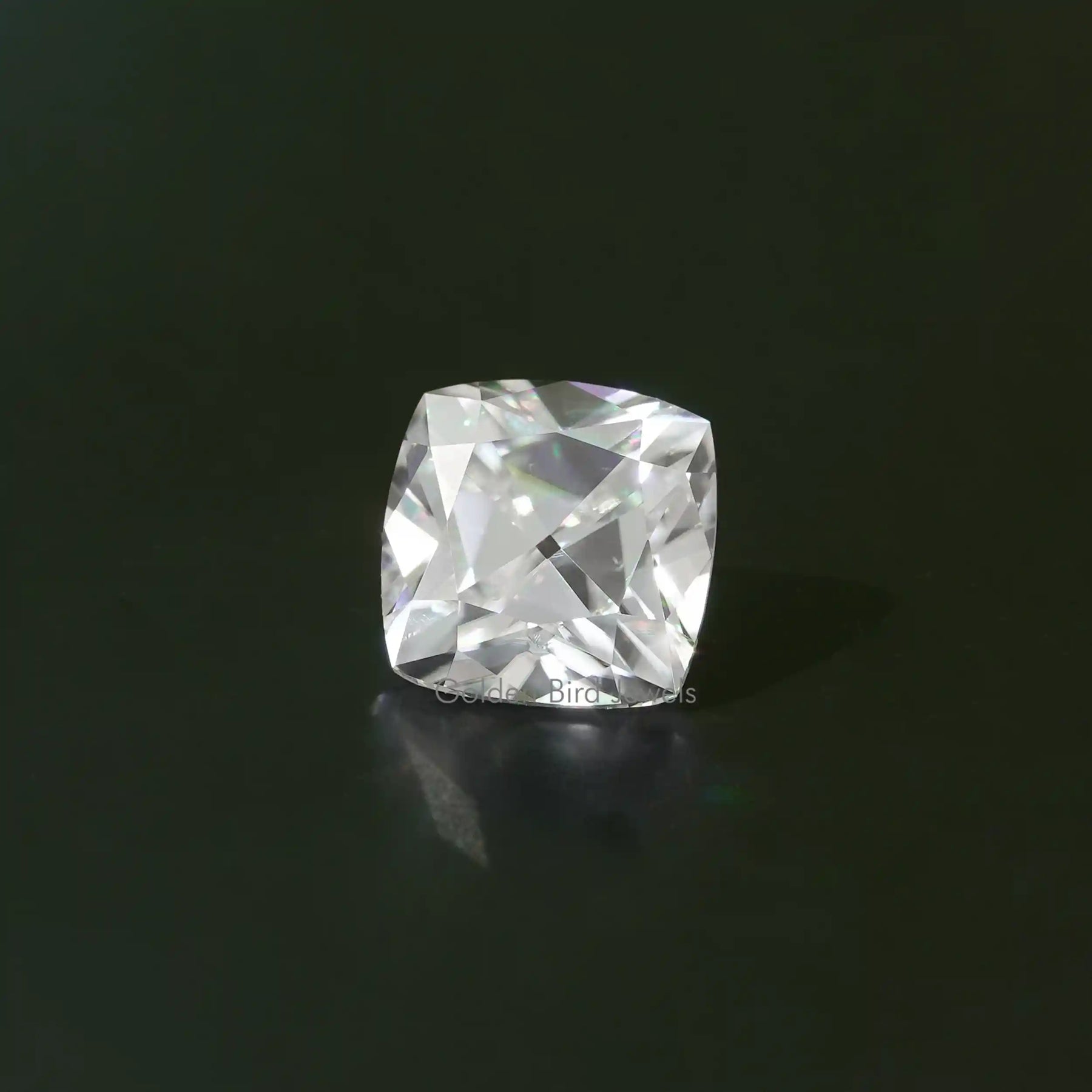 view of Peruzzi Shaped Loose Moissanite
