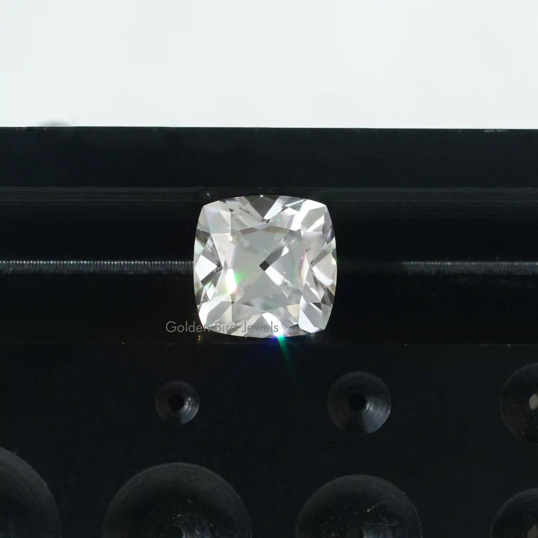 Detailed view of Moissanite Peruzzi Cut Loose Stone