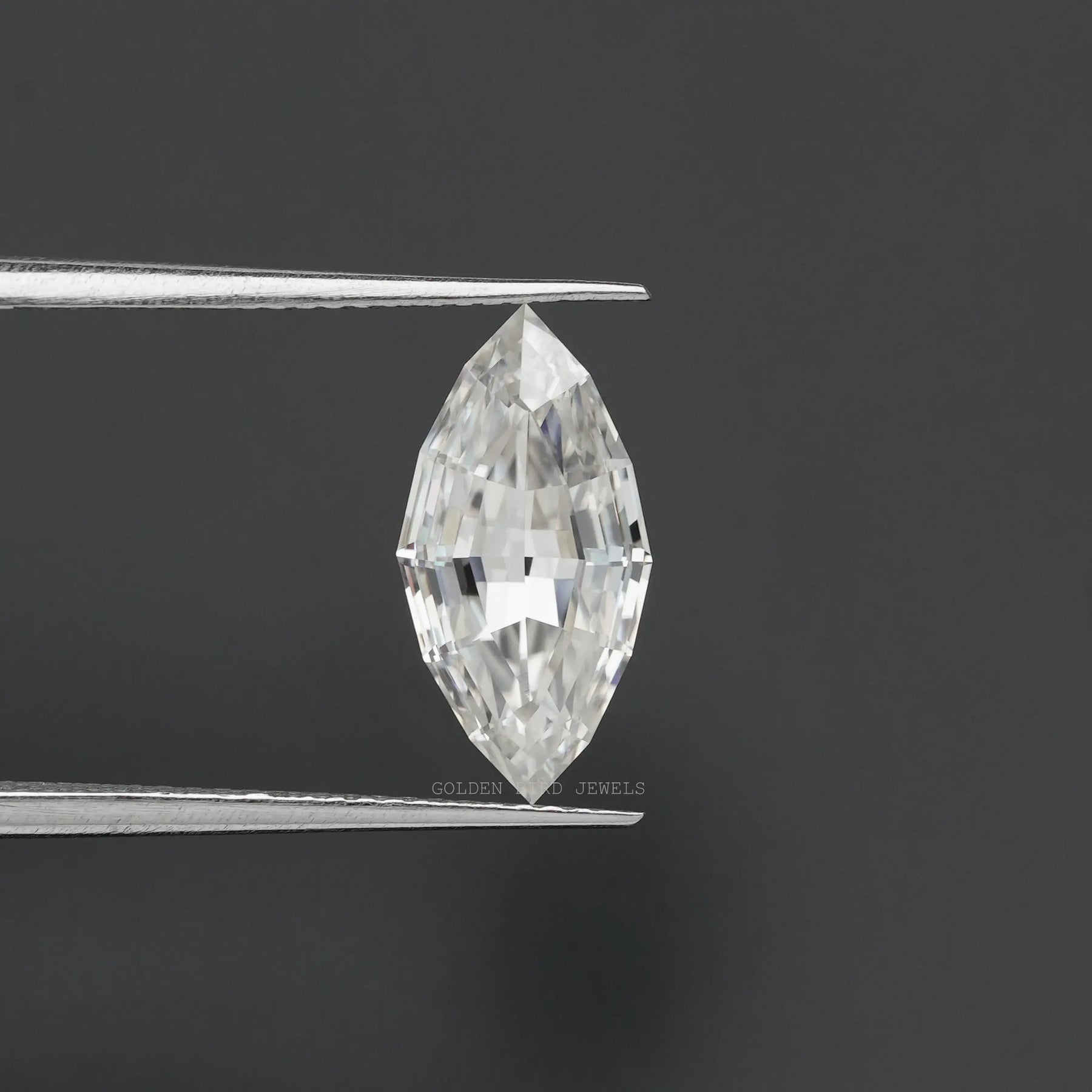 2.50 Carat Step Cut Marquise Shaped Loose